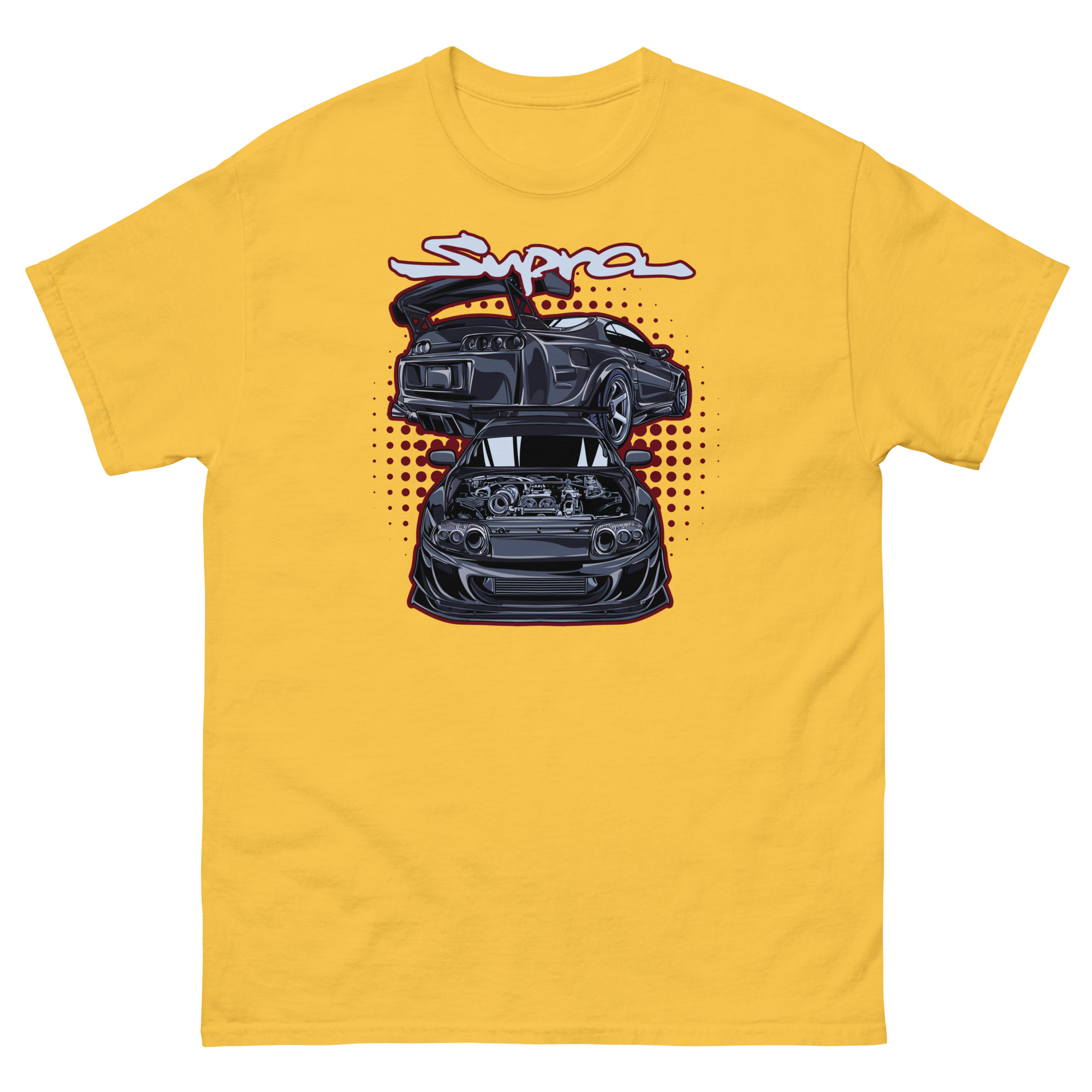 JDM Black Supra MK4 Unisex Classic Tee - Image 17