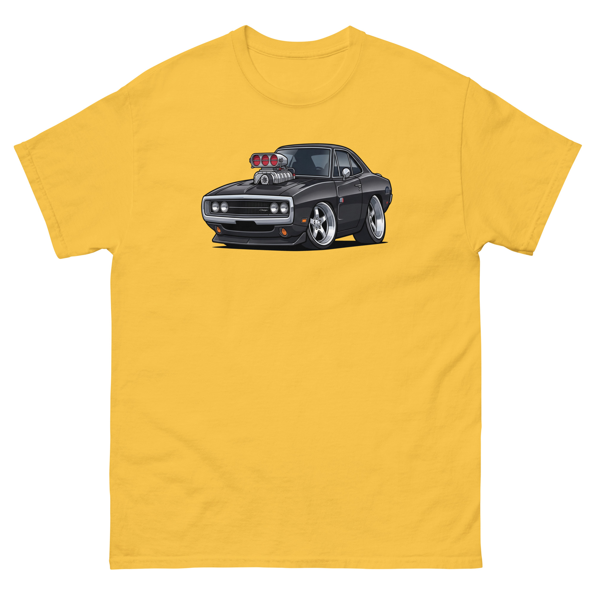 '70 Charger R/T Chibi Style Unisex Classic Tee - Image 33