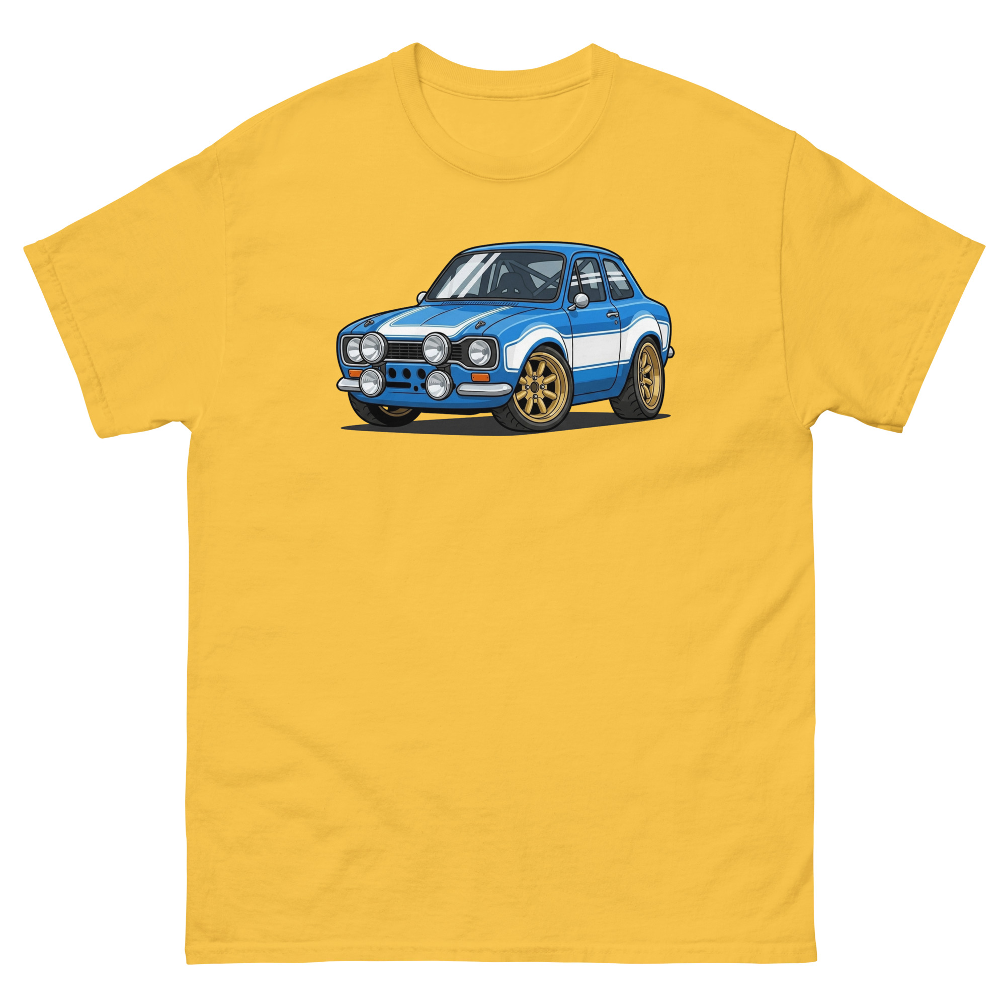 1970 Escort MK1 Chibi Style Unisex Classic Tee - Image 17