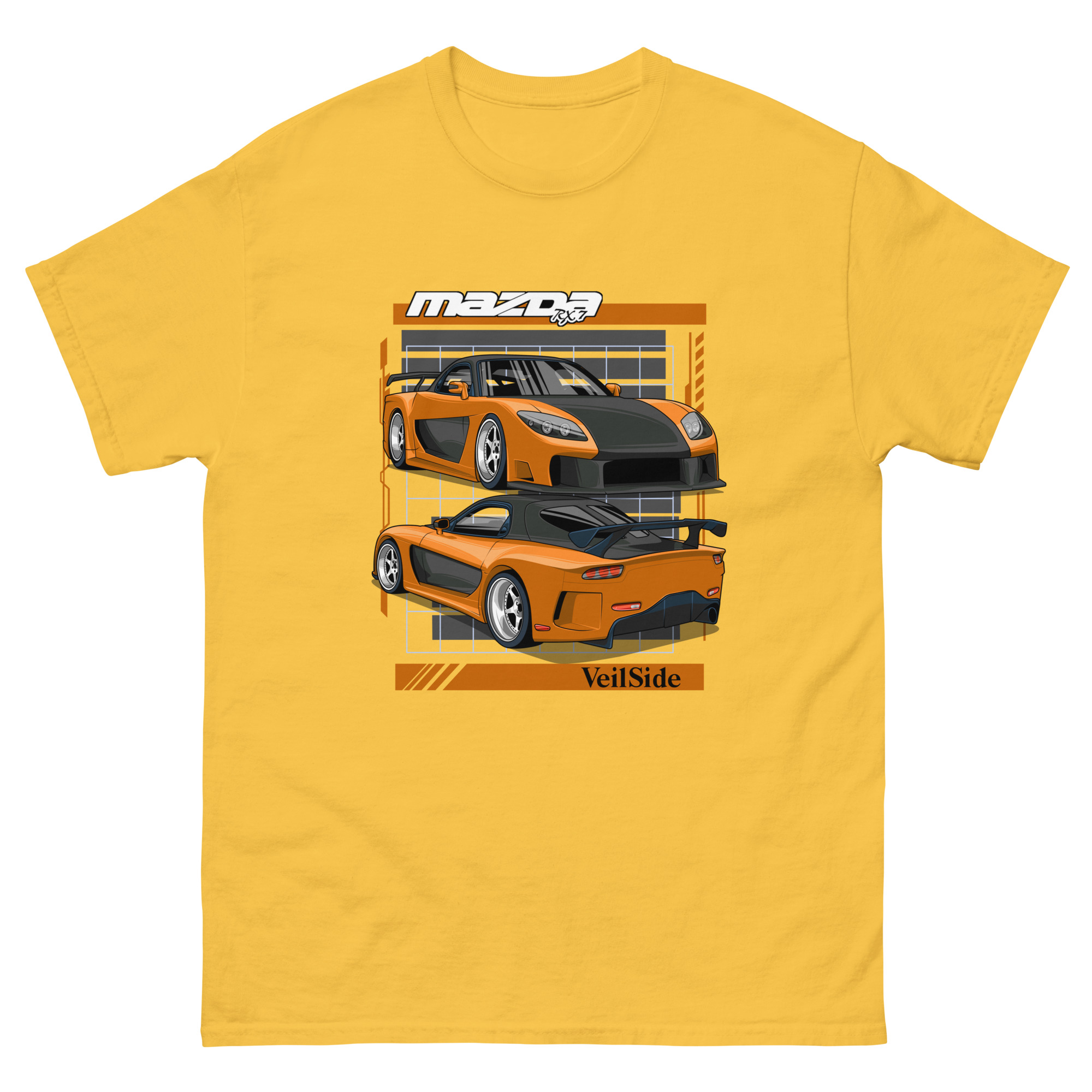JDM VeilSide RX-7 Unisex Classic Tee - Image 17