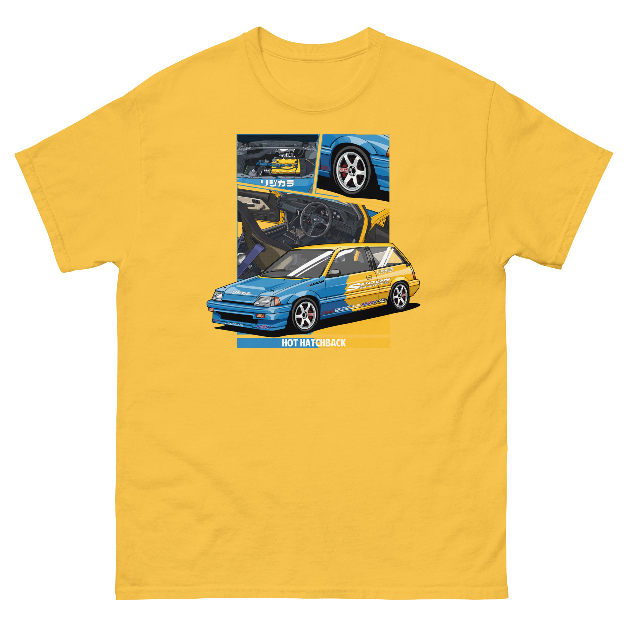 JDM Hot Hatch Unisex Classic Tee - Image 17
