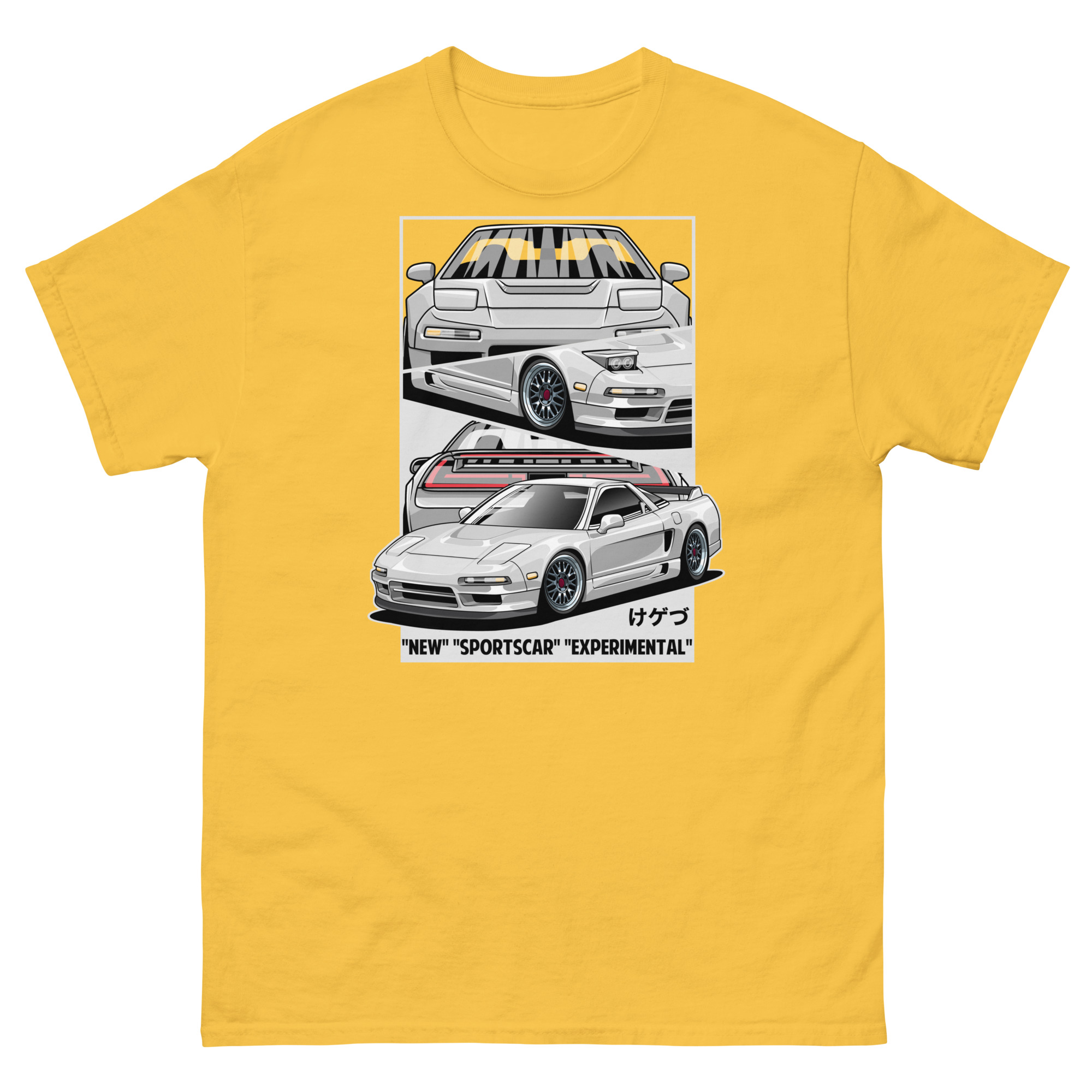 White JDM NSX Unisex Classic Tee - Image 17