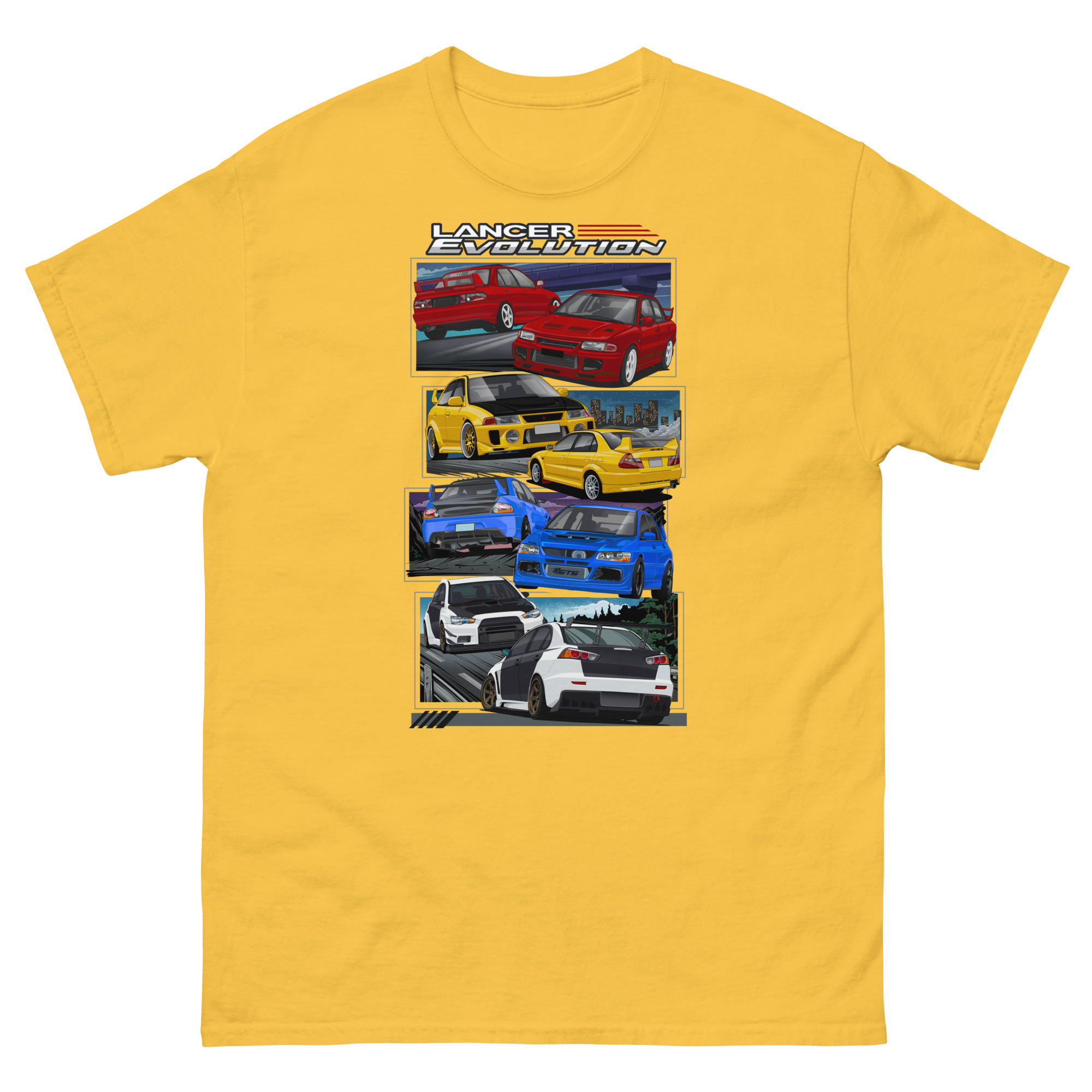 Evo Evolution Unisex Classic Tee - Image 17