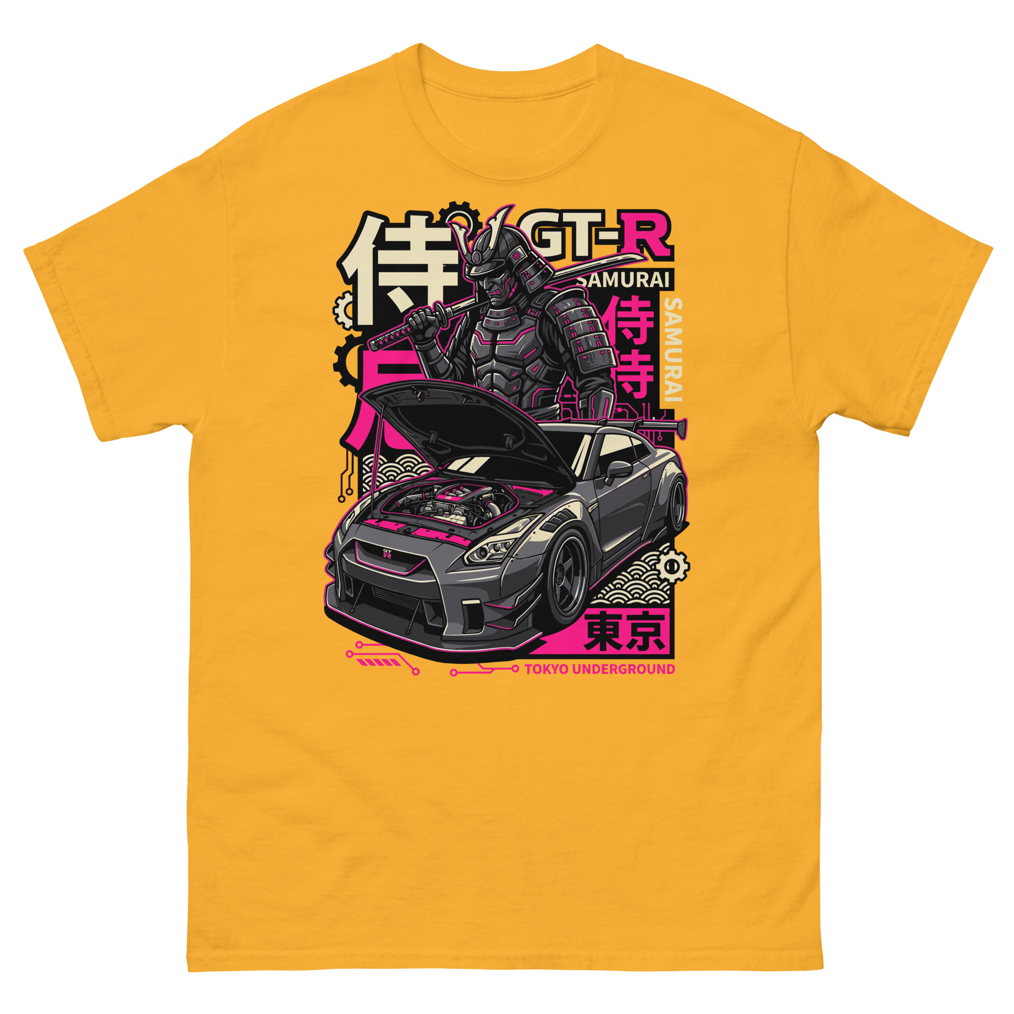 Samurai GT-R R35 Unisex Classic Tee - Image 14