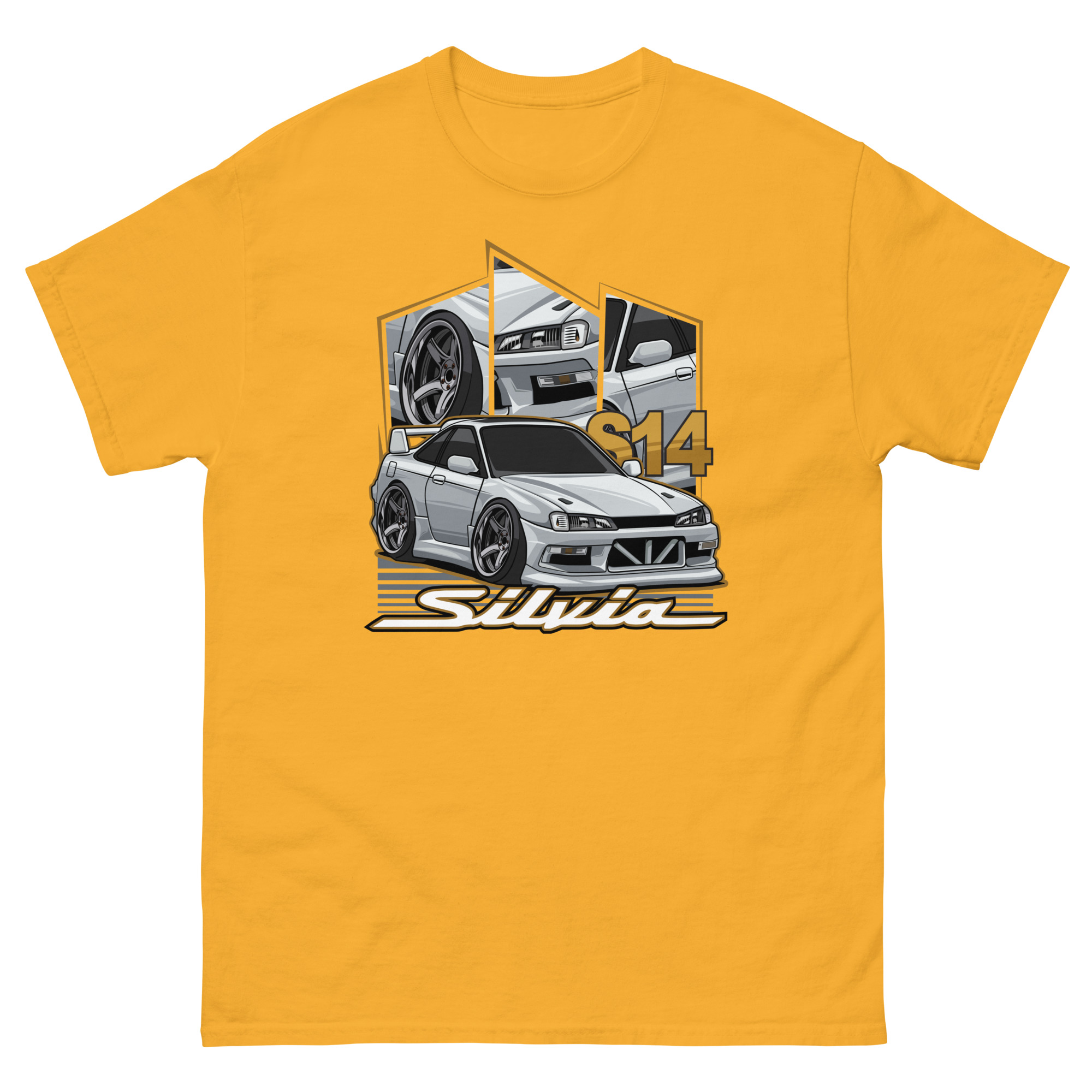 Silvia S14 Unisex Classic Tee - Image 14