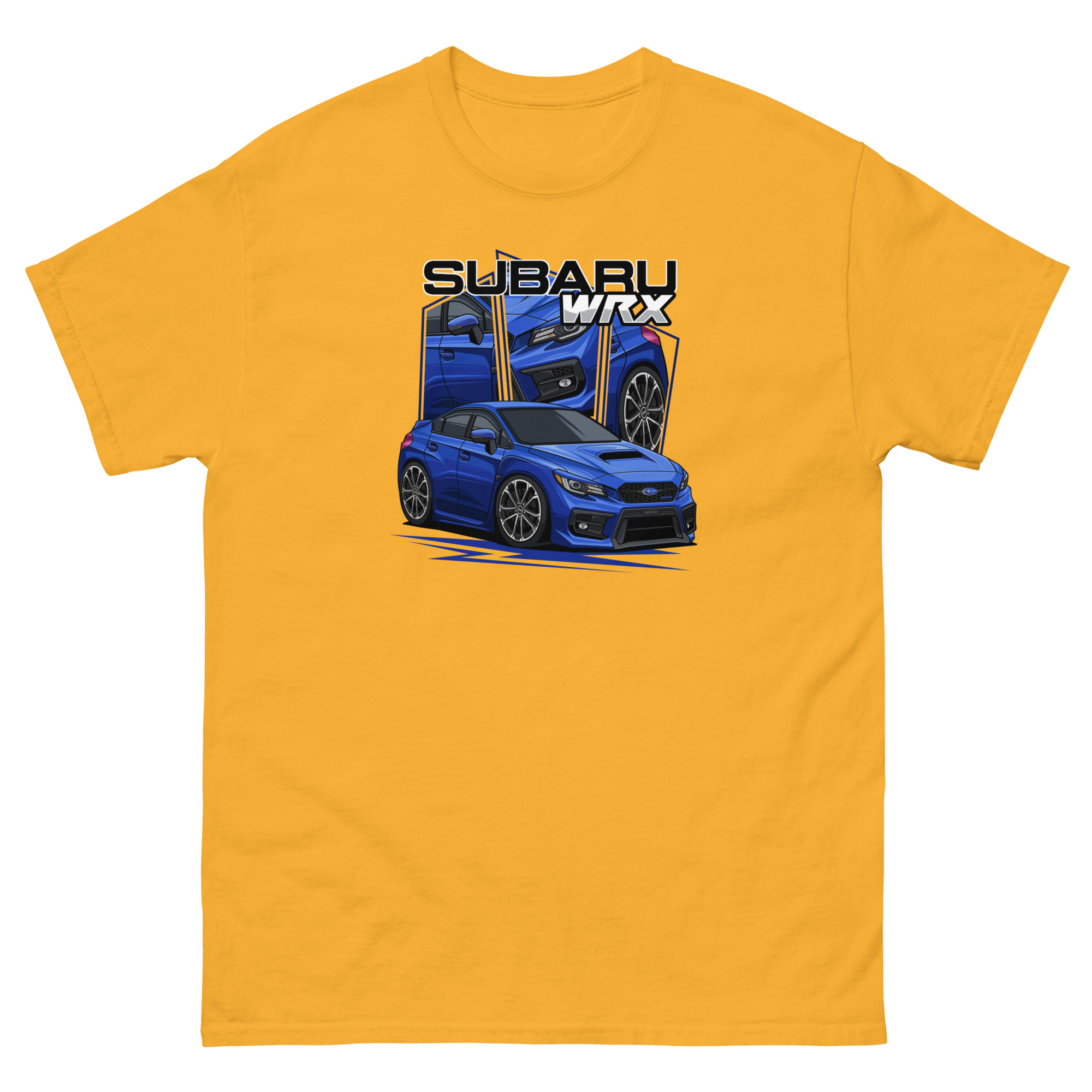 JDM Blue WRX Unisex Classic Tee - Image 14