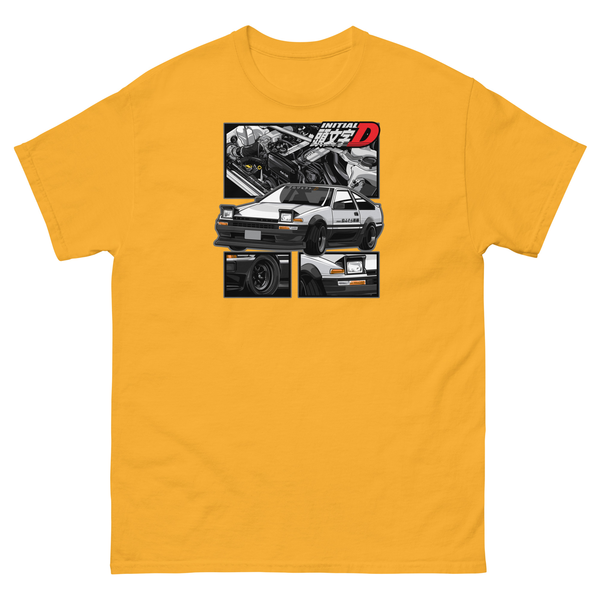 ID Trueno AE86 Unisex Classic Tee - Image 14