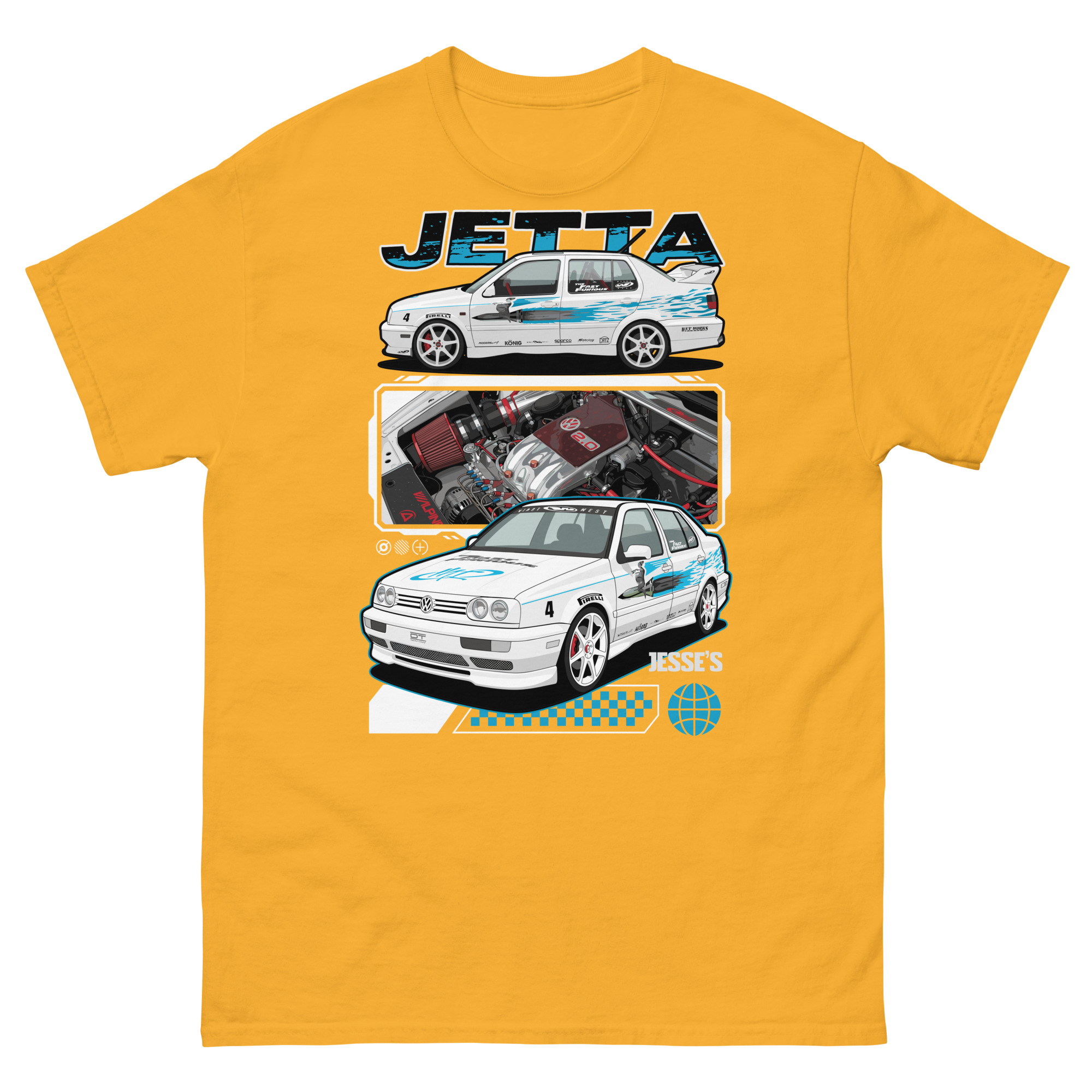 Jesse's Jetta Unisex Classic Tee - Image 14
