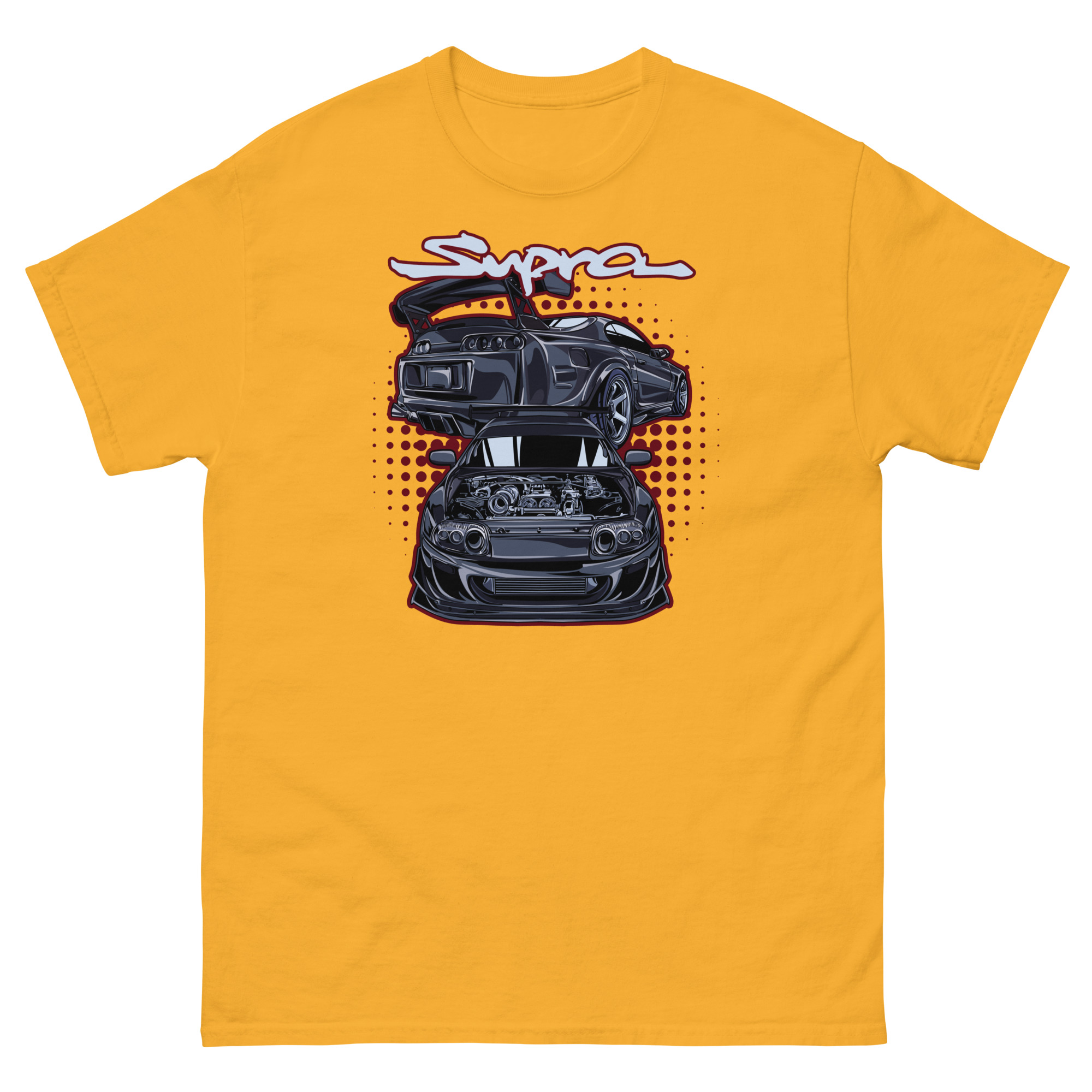 JDM Black Supra MK4 Unisex Classic Tee - Image 14