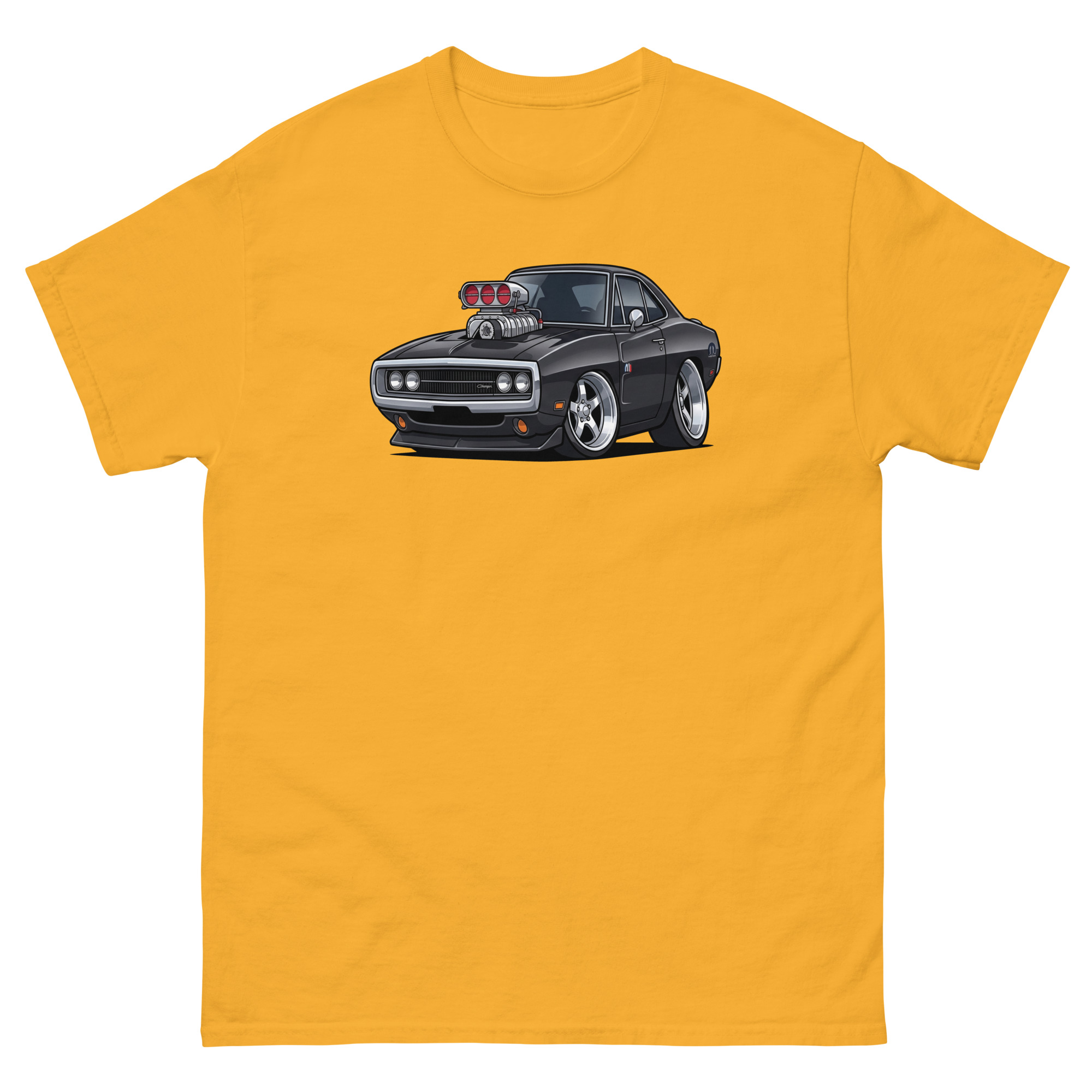 '70 Charger R/T Chibi Style Unisex Classic Tee - Image 27