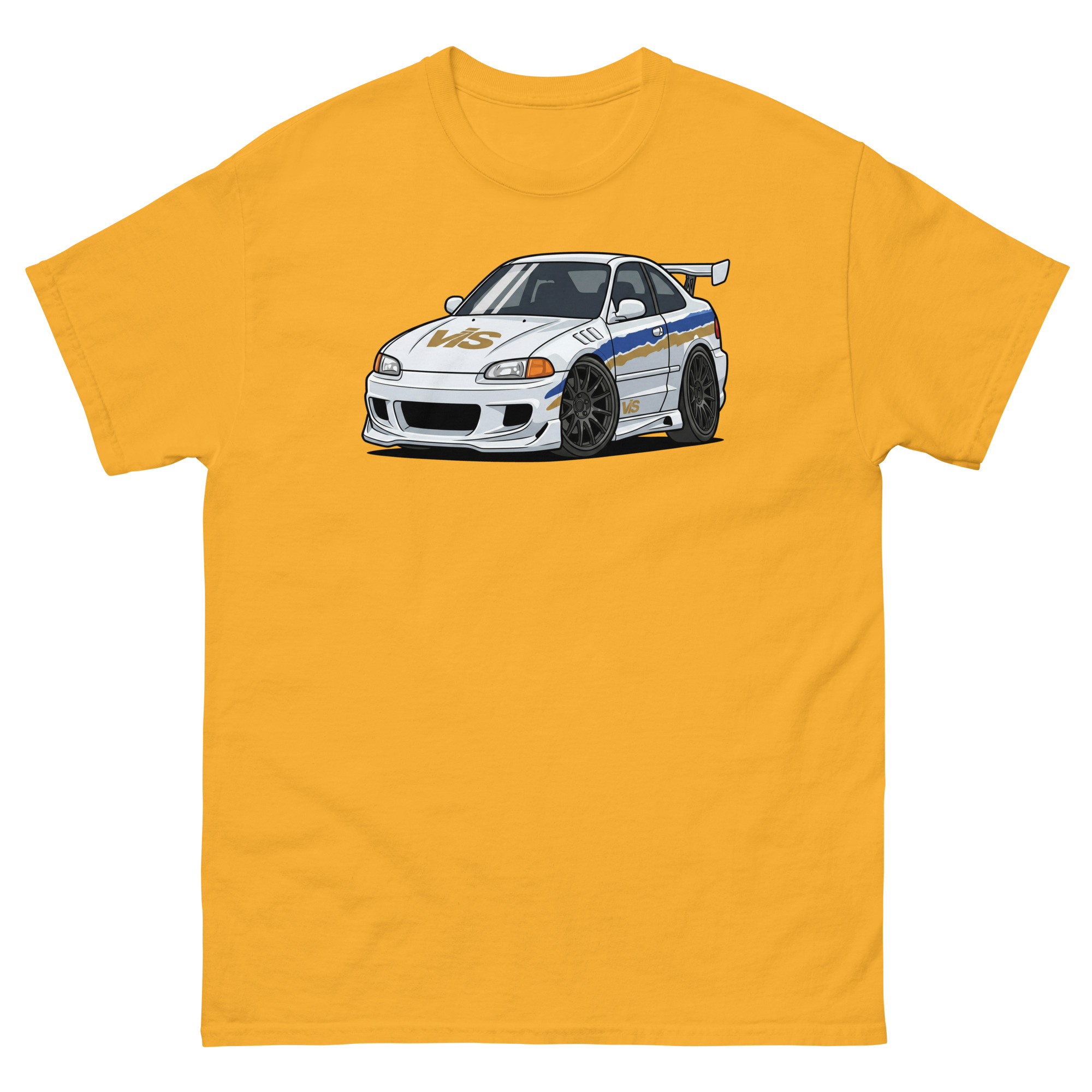 1993 Civic Coupe Chibi Style Unisex Classic Tee - Image 27