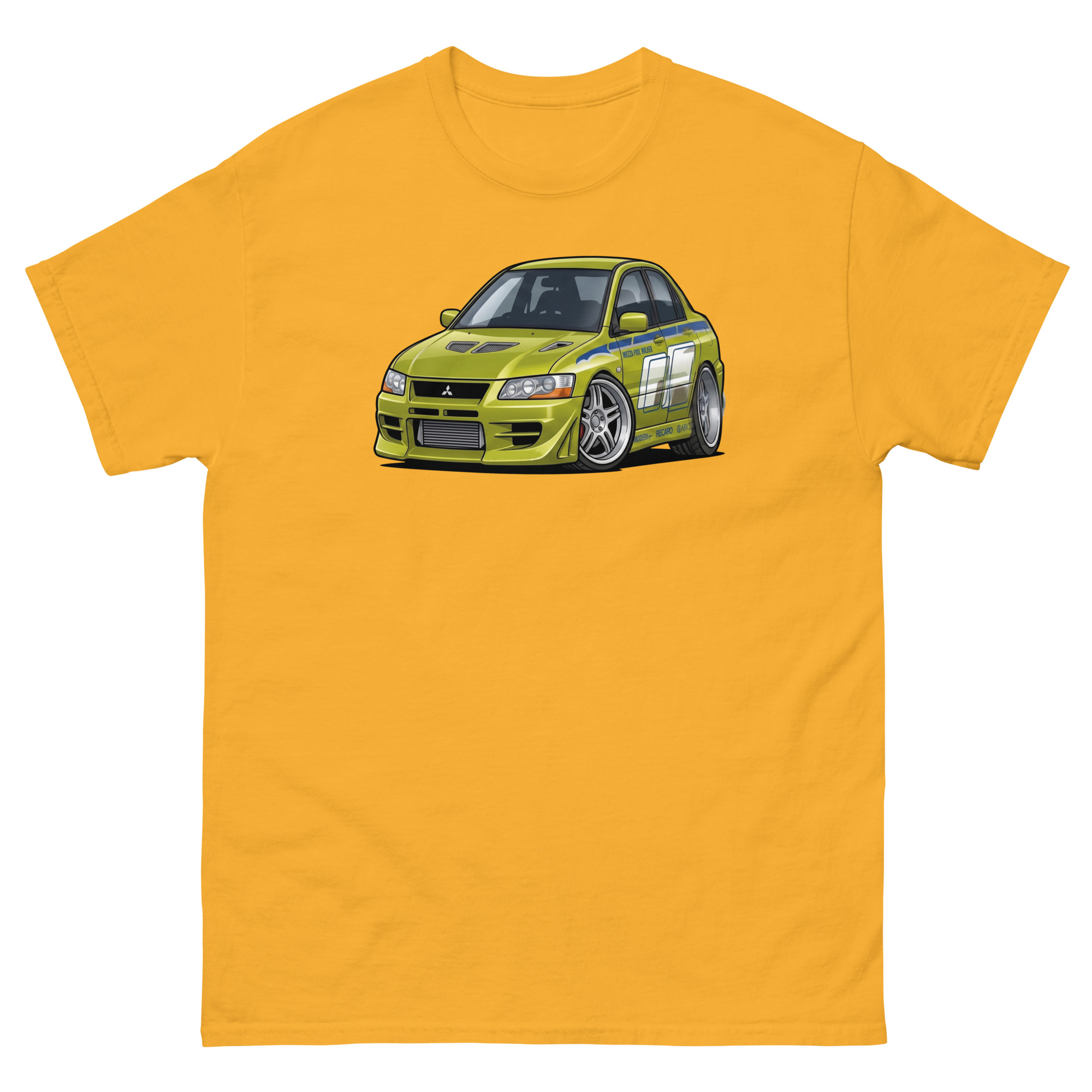 Brian's 2002 Evo VII Chibi Style Unisex Classic Tee - Image 27