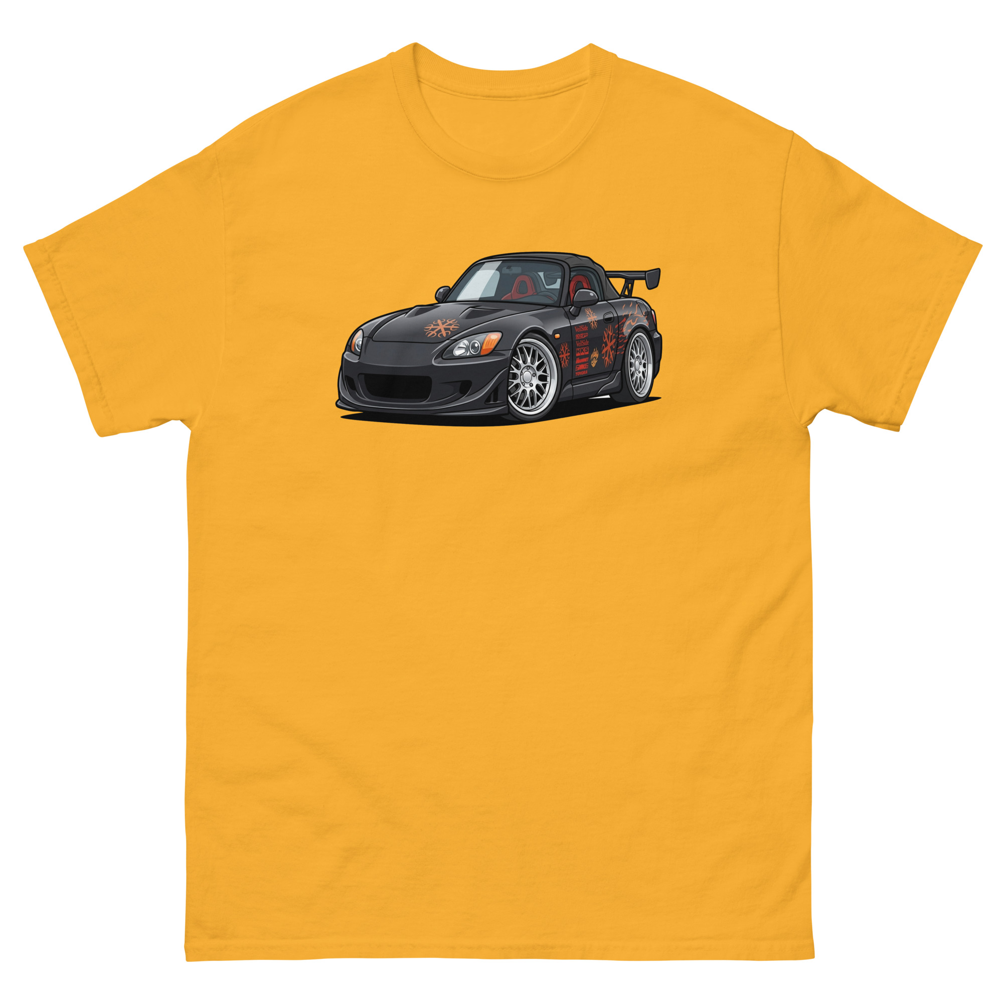 2001 S2000 Chibi Style Unisex Classic Tee - Image 14