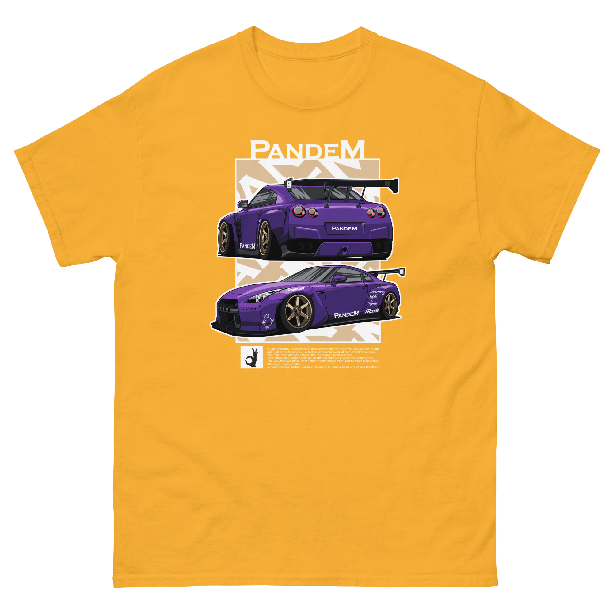 Pandem R35 JDM Unisex Classic Tee - Image 14