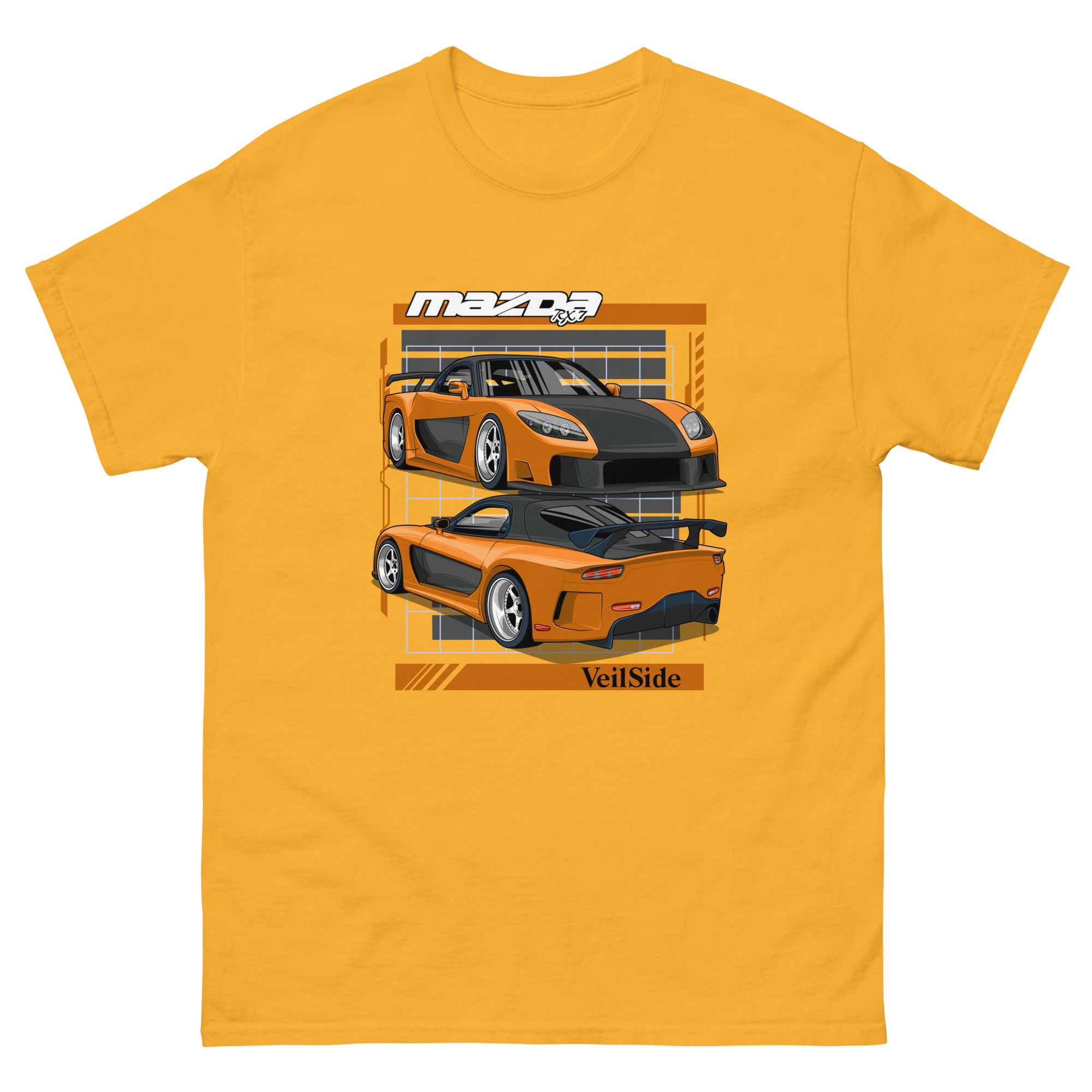 JDM VeilSide RX-7 Unisex Classic Tee - Image 14