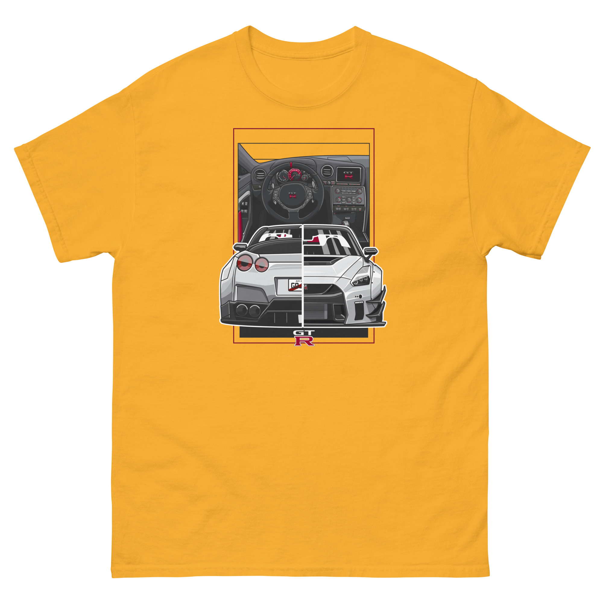 JDM GT-R R35 Unisex Classic Tee - Image 14