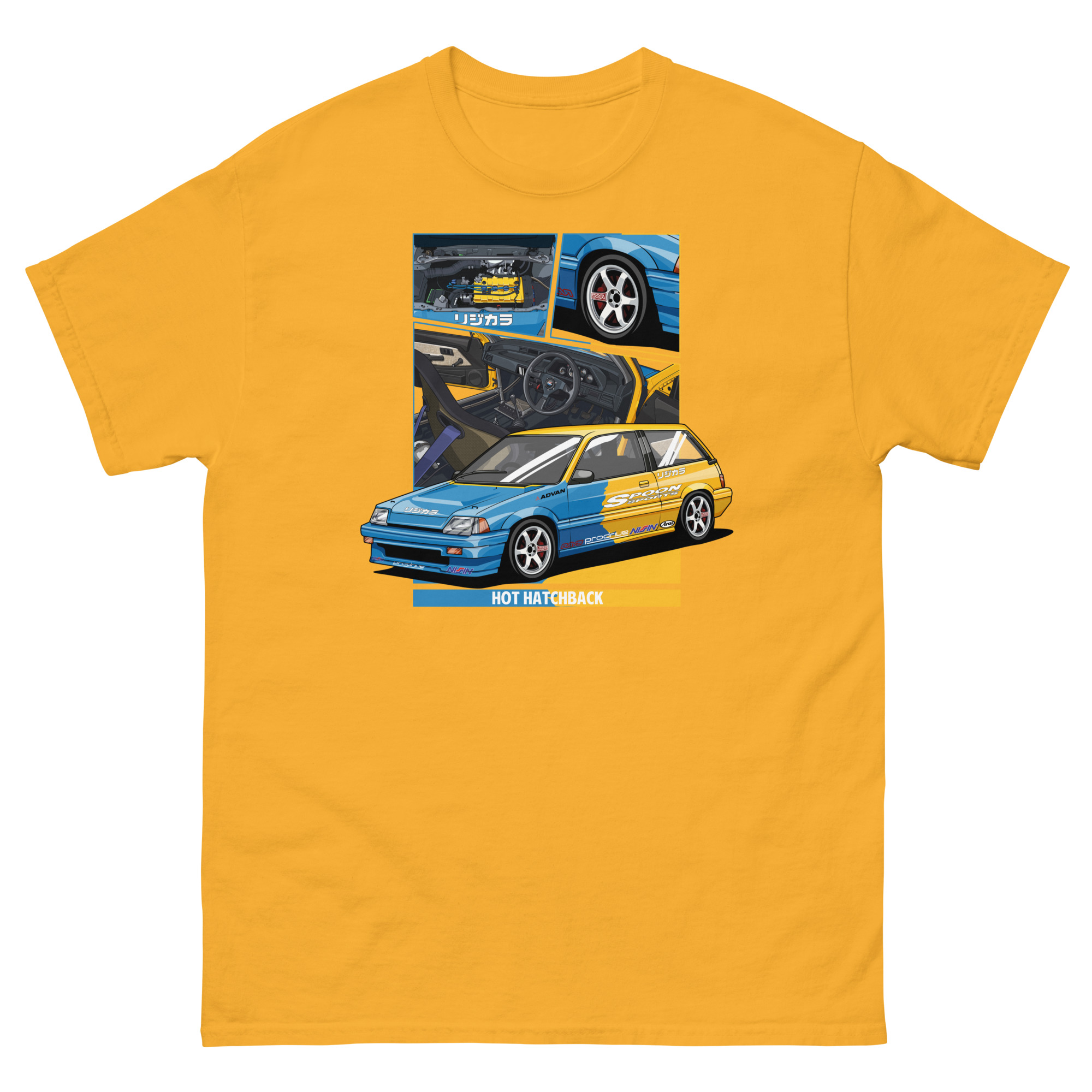 JDM Hot Hatch Unisex Classic Tee - Image 14