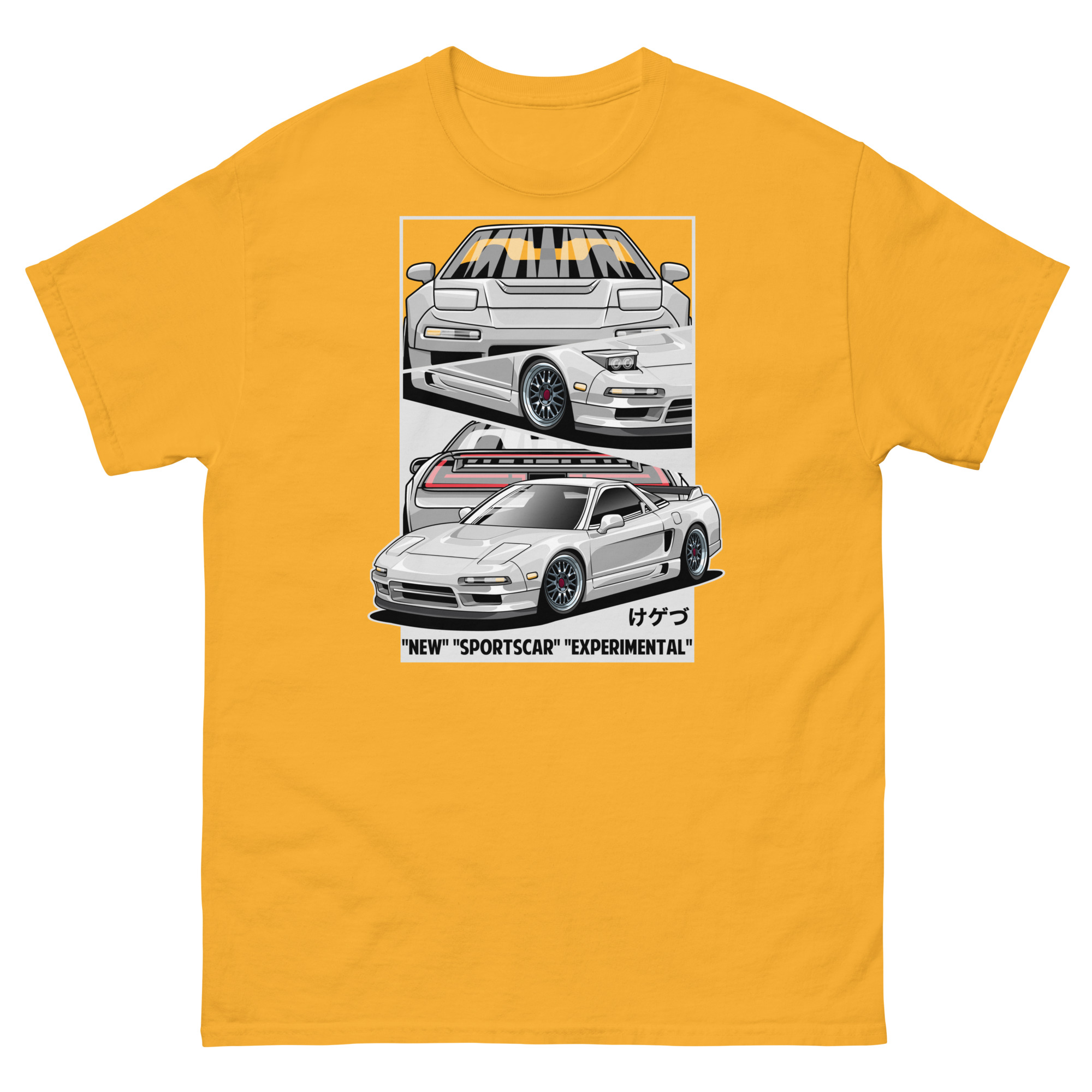 White JDM NSX Unisex Classic Tee - Image 14