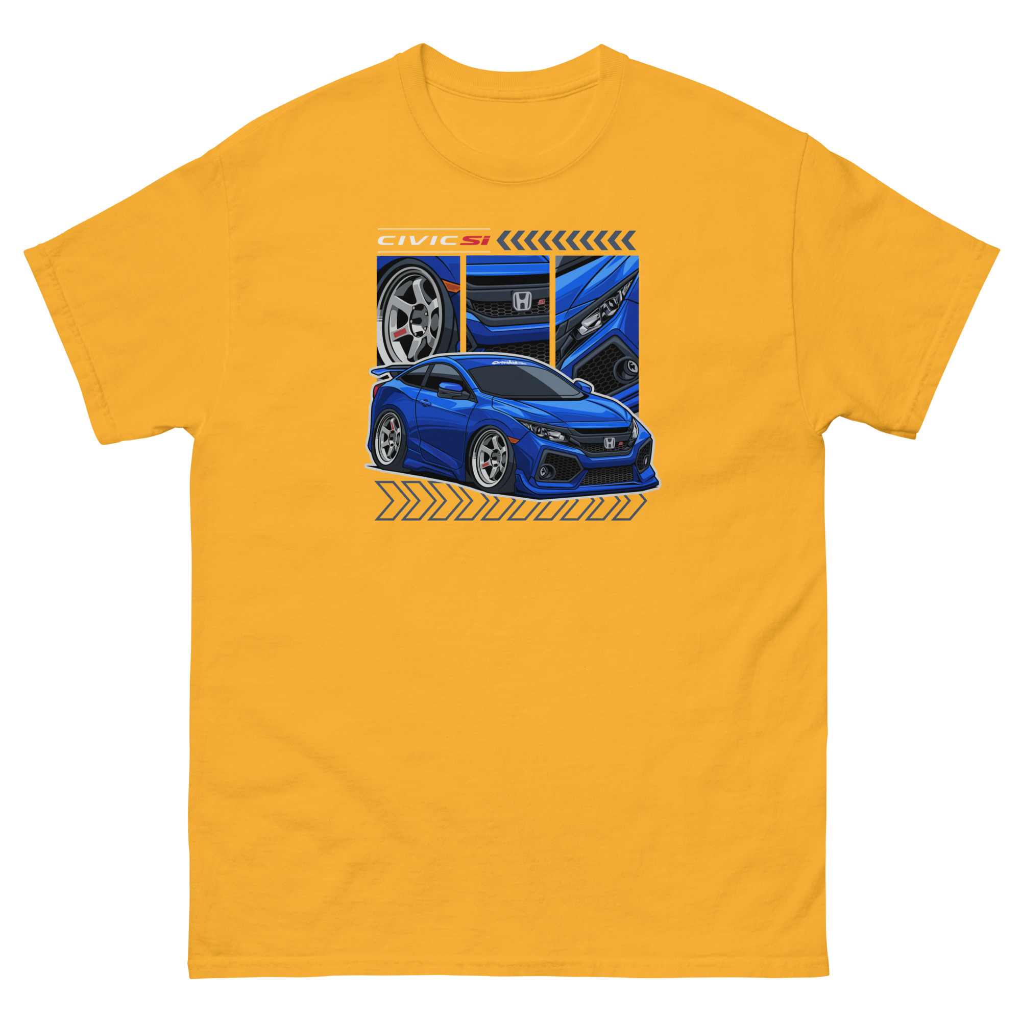 Civic SI Chibi Stile Unisex Classic Tee - Image 14
