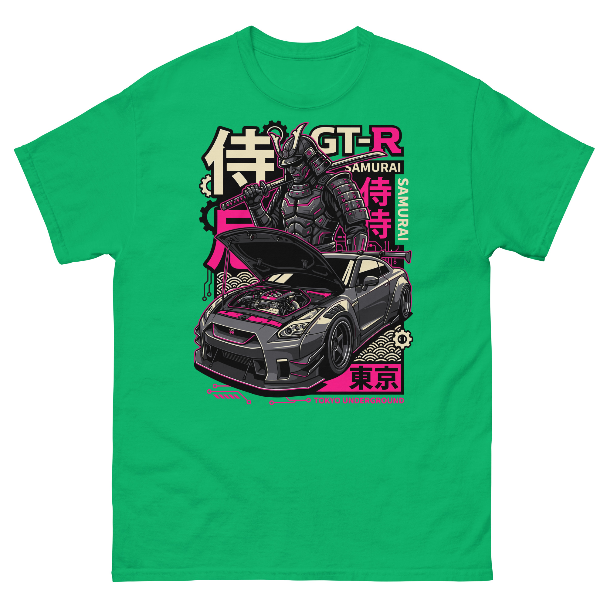 Samurai GT-R R35 Unisex Classic Tee - Image 11