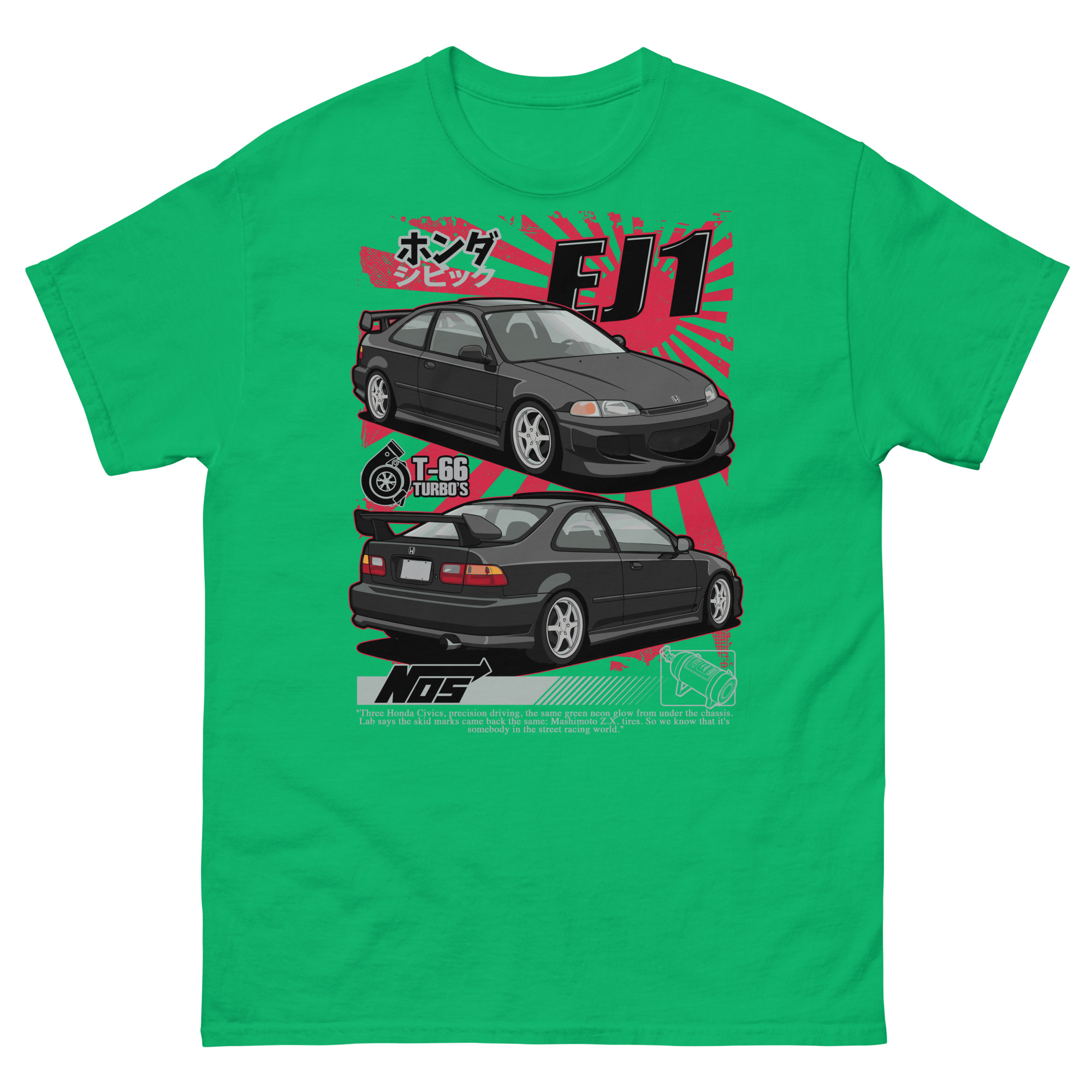EJ1 Coupe Unisex Classic Tee - Image 11
