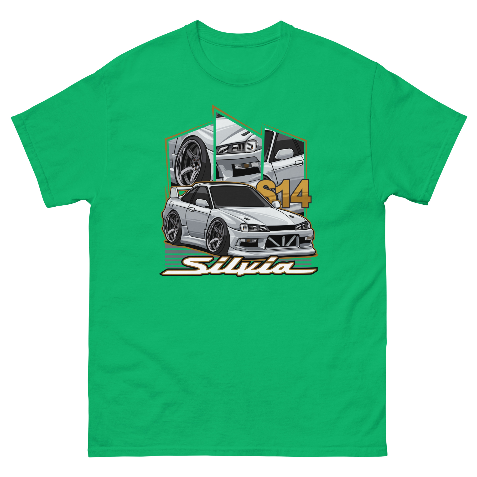 Silvia S14 Unisex Classic Tee - Image 11