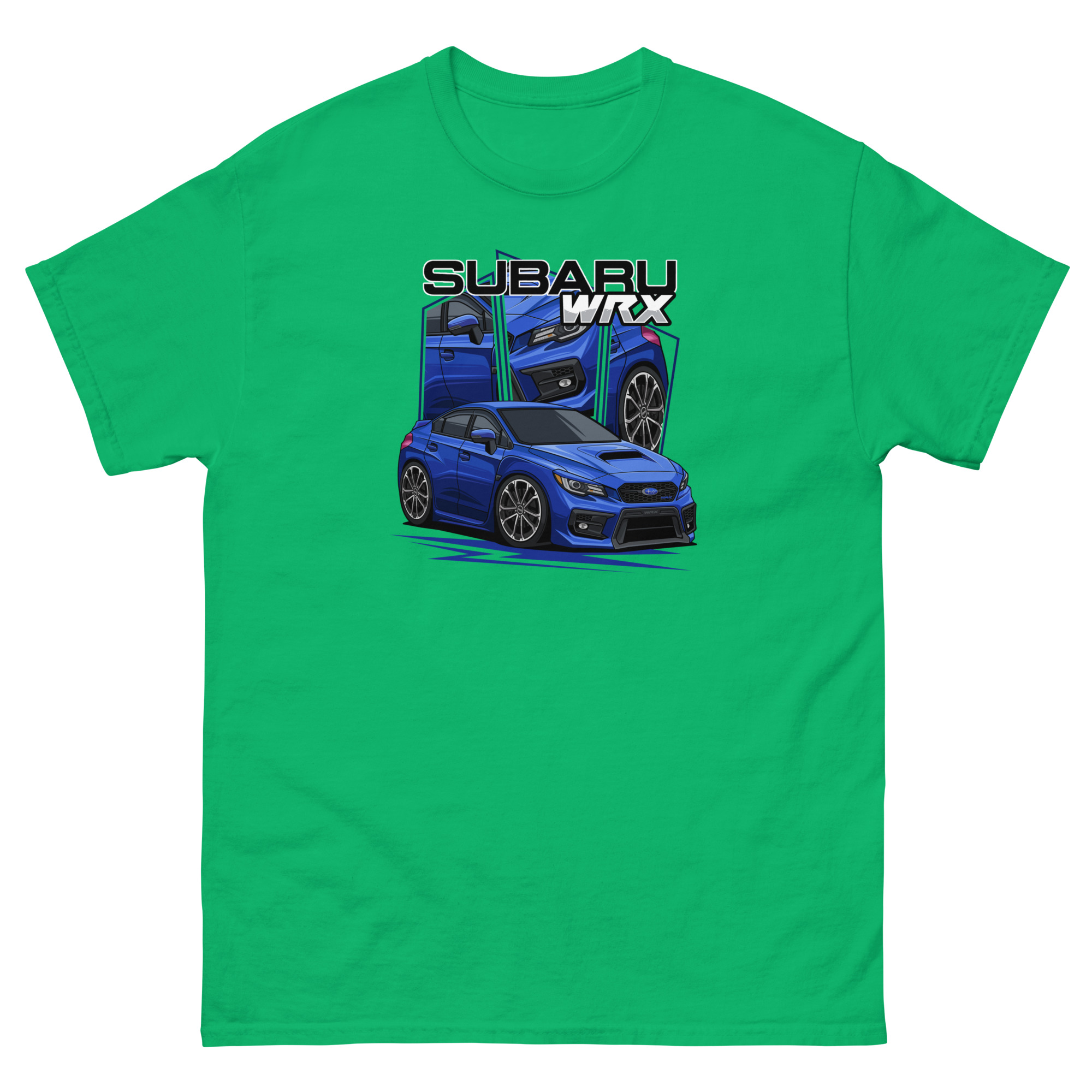 JDM Blue WRX Unisex Classic Tee - Image 11