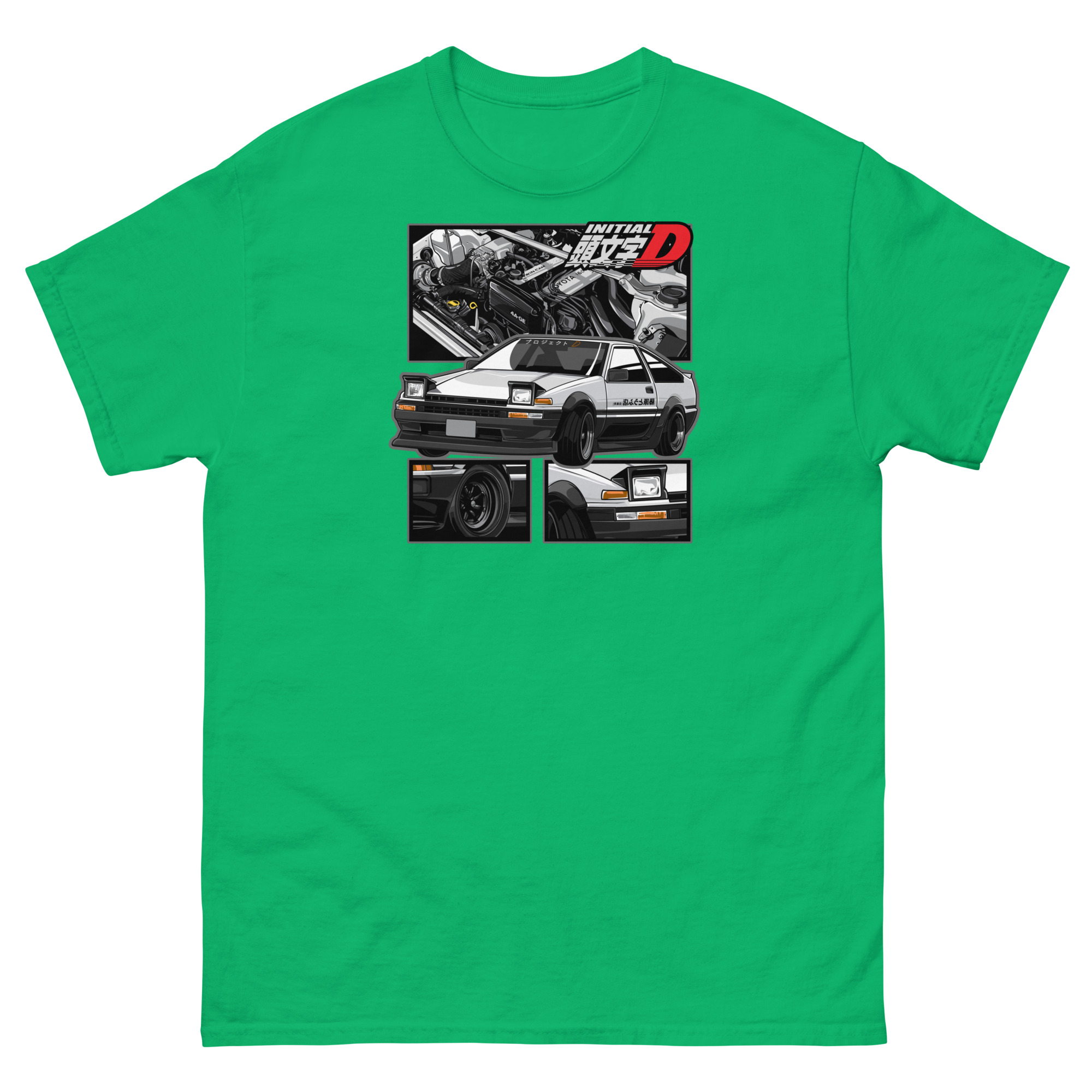ID Trueno AE86 Unisex Classic Tee - Image 11