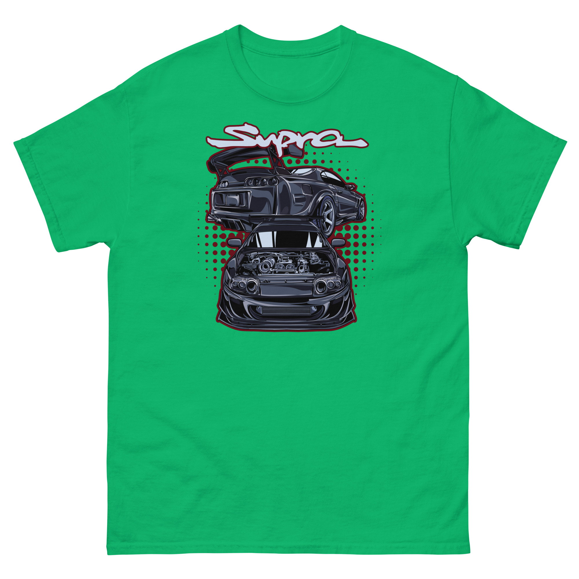 JDM Black Supra MK4 Unisex Classic Tee - Image 11