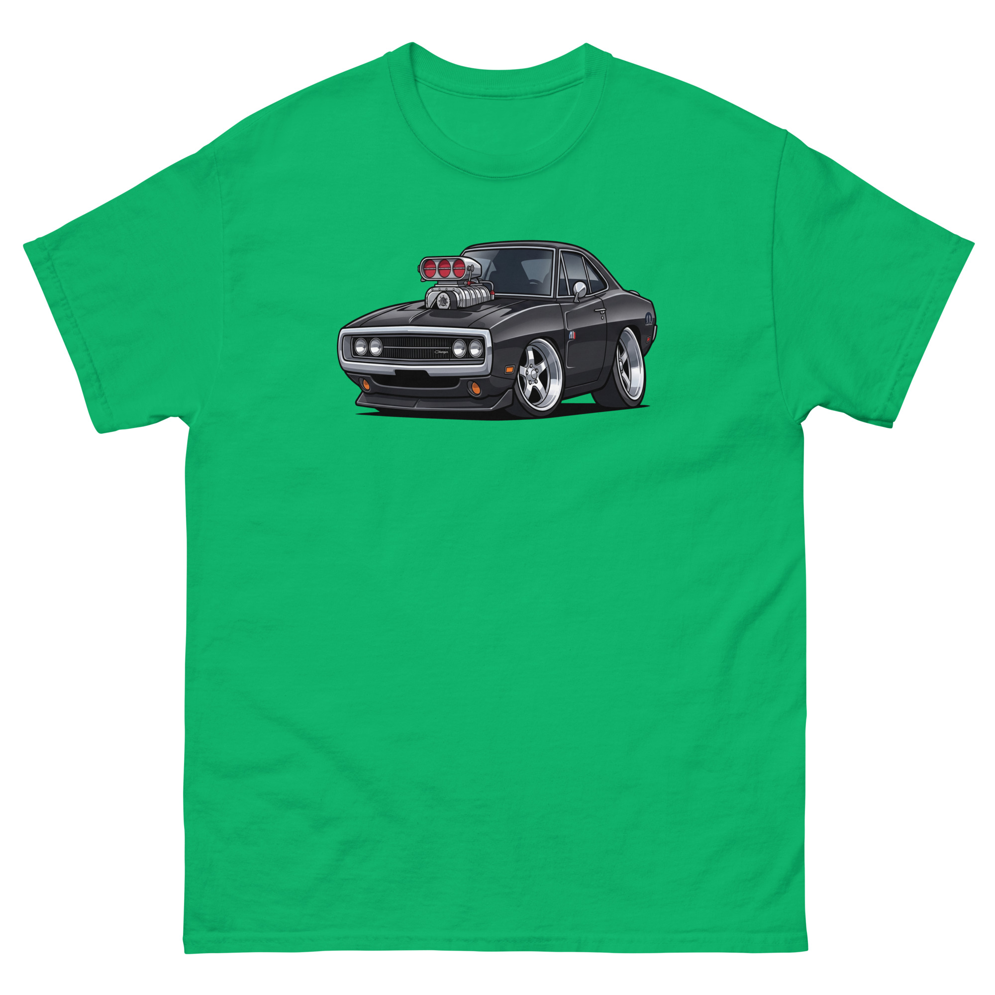 '70 Charger R/T Chibi Style Unisex Classic Tee - Image 21