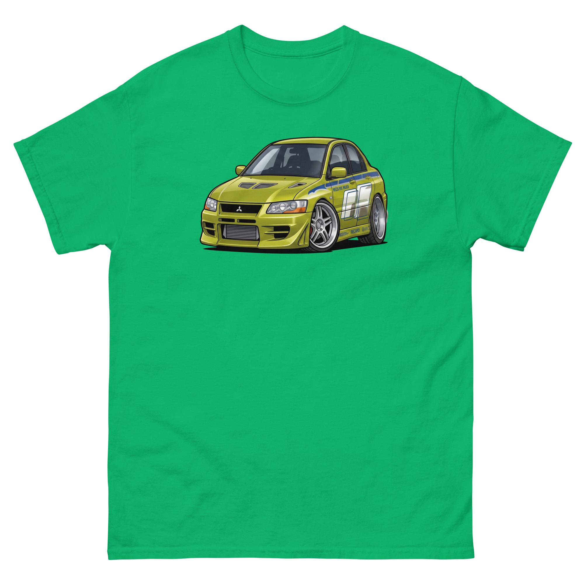 Brian's 2002 Evo VII Chibi Style Unisex Classic Tee - Image 21