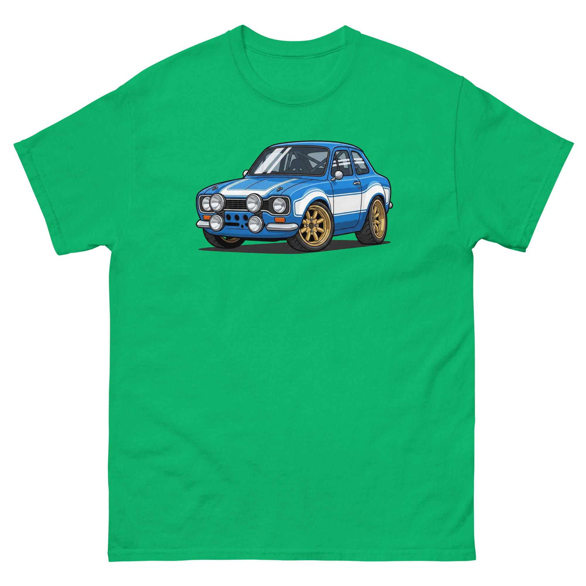 1970 Escort MK1 Chibi Style Unisex Classic Tee - Image 11