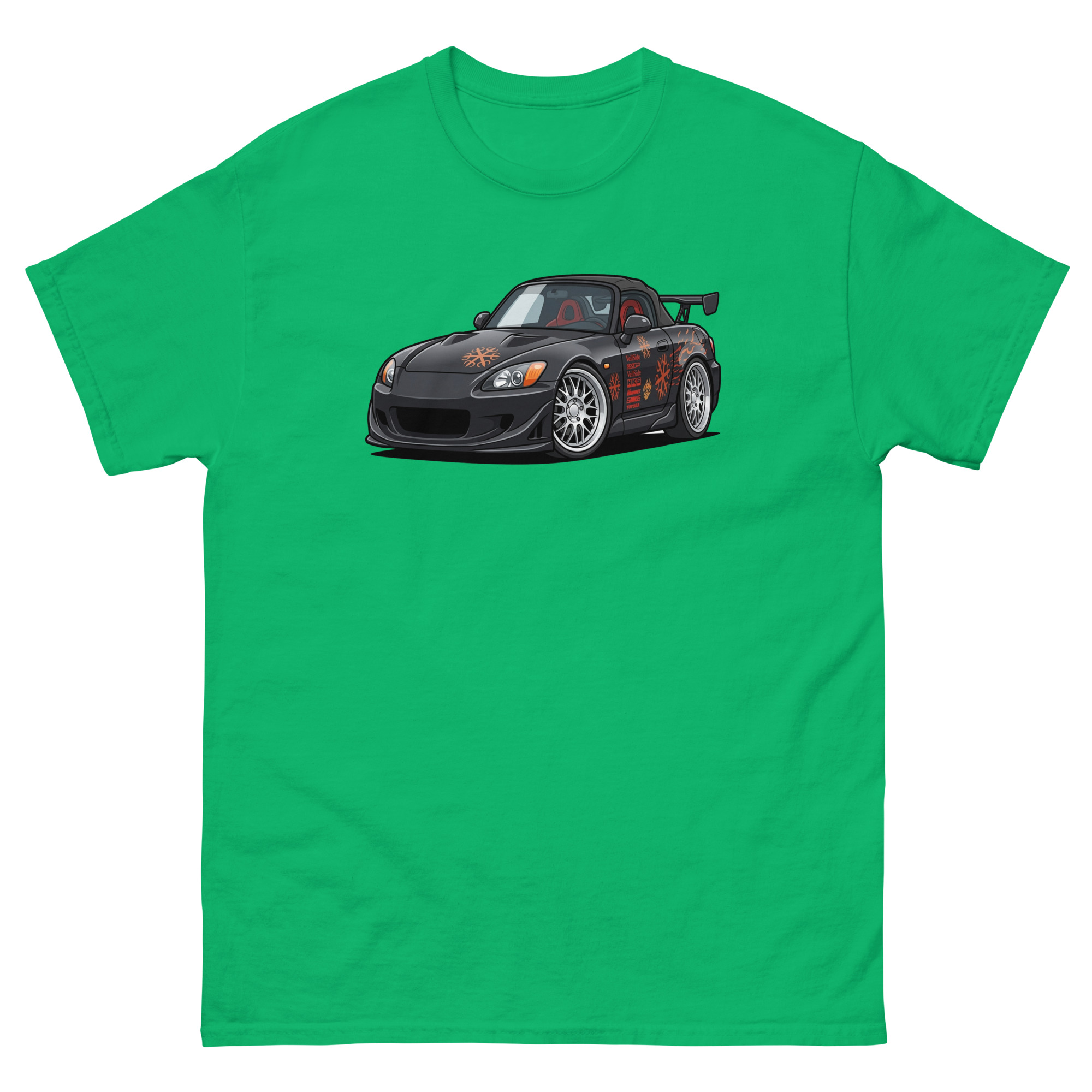2001 S2000 Chibi Style Unisex Classic Tee - Image 11