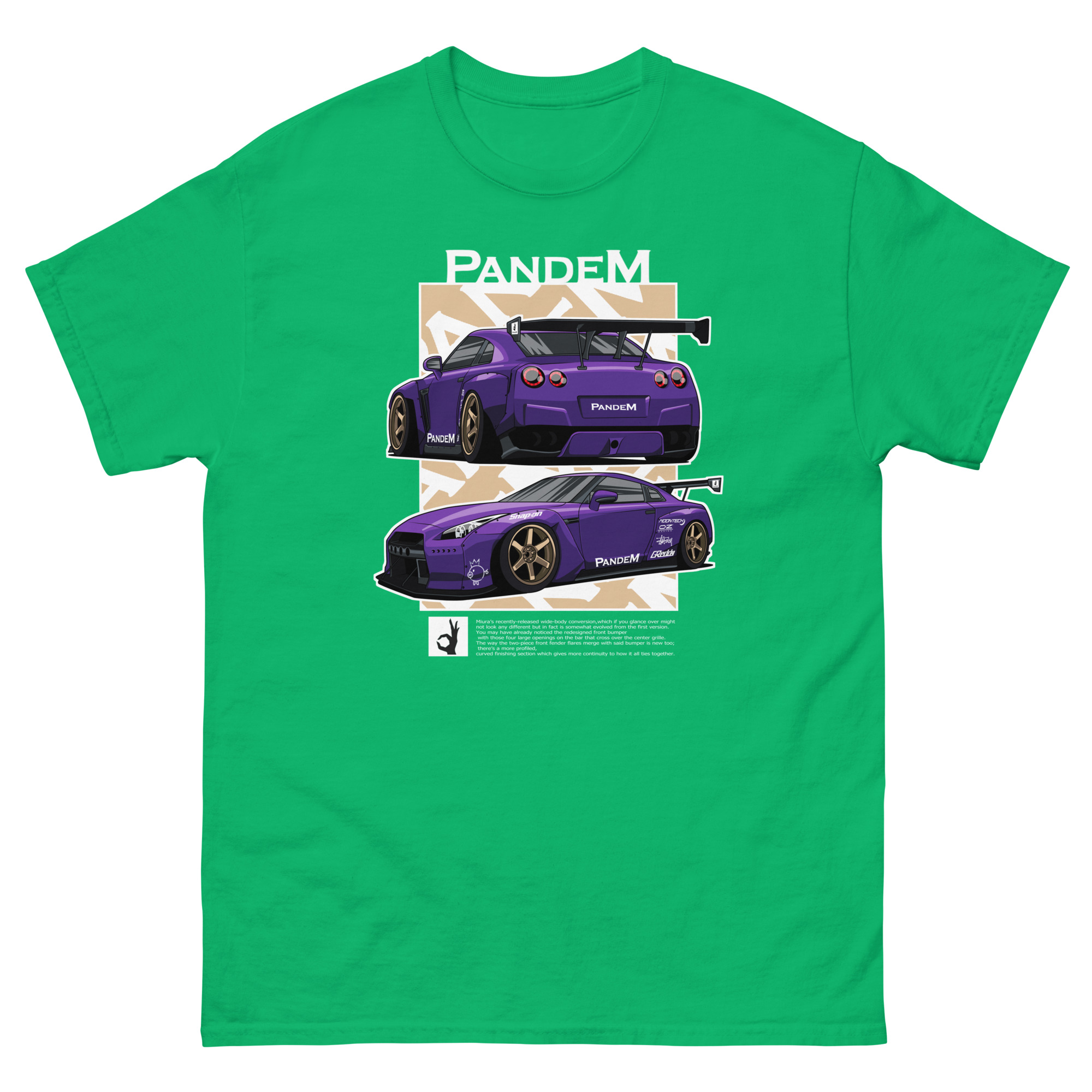 Pandem R35 JDM Unisex Classic Tee - Image 11