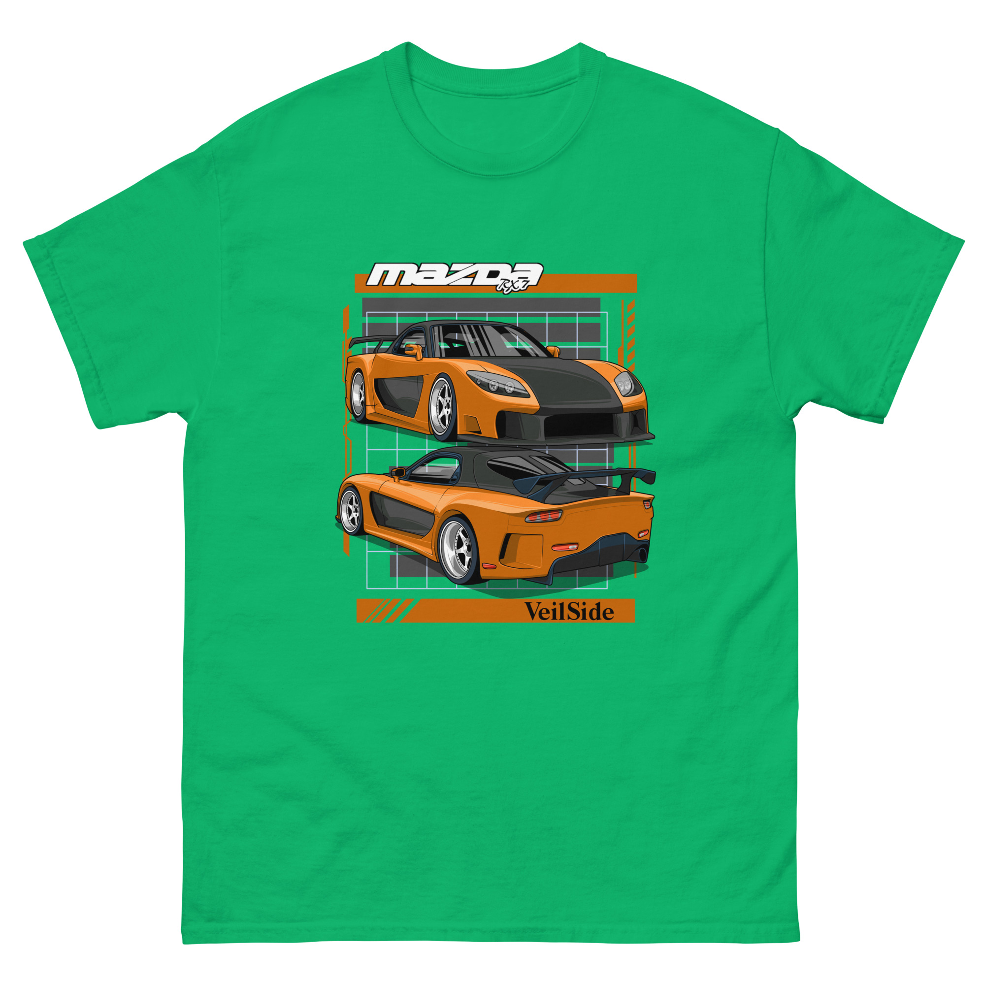 JDM VeilSide RX-7 Unisex Classic Tee - Image 11