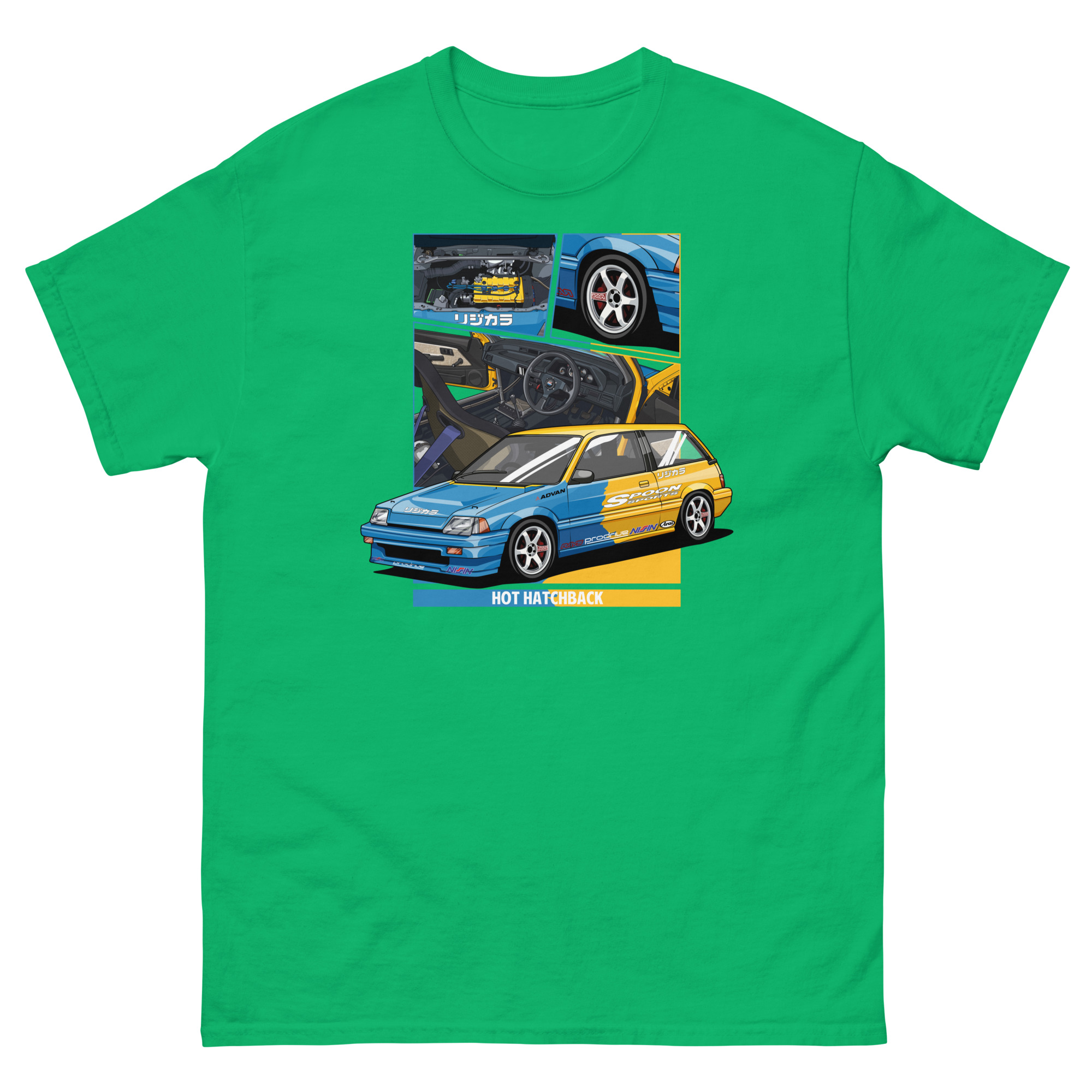 JDM Hot Hatch Unisex Classic Tee - Image 11