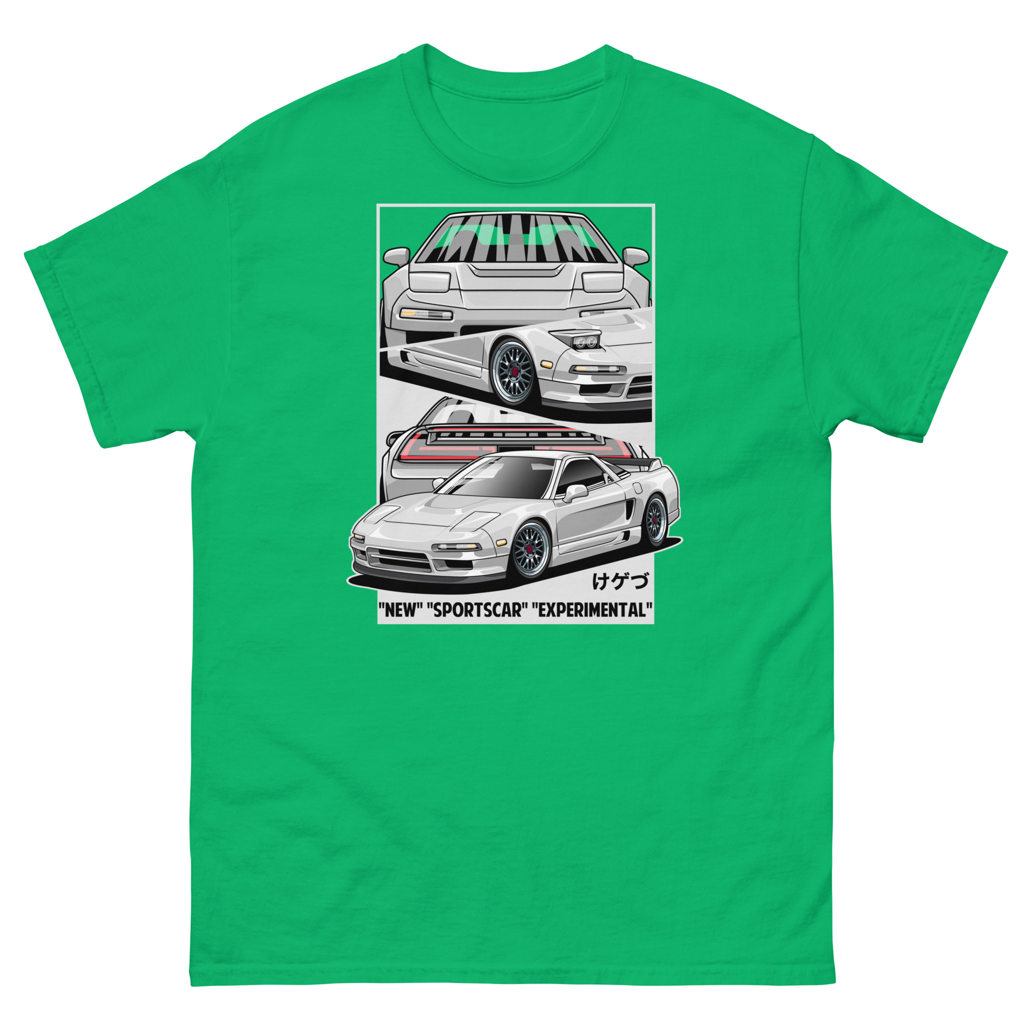 White JDM NSX Unisex Classic Tee - Image 11