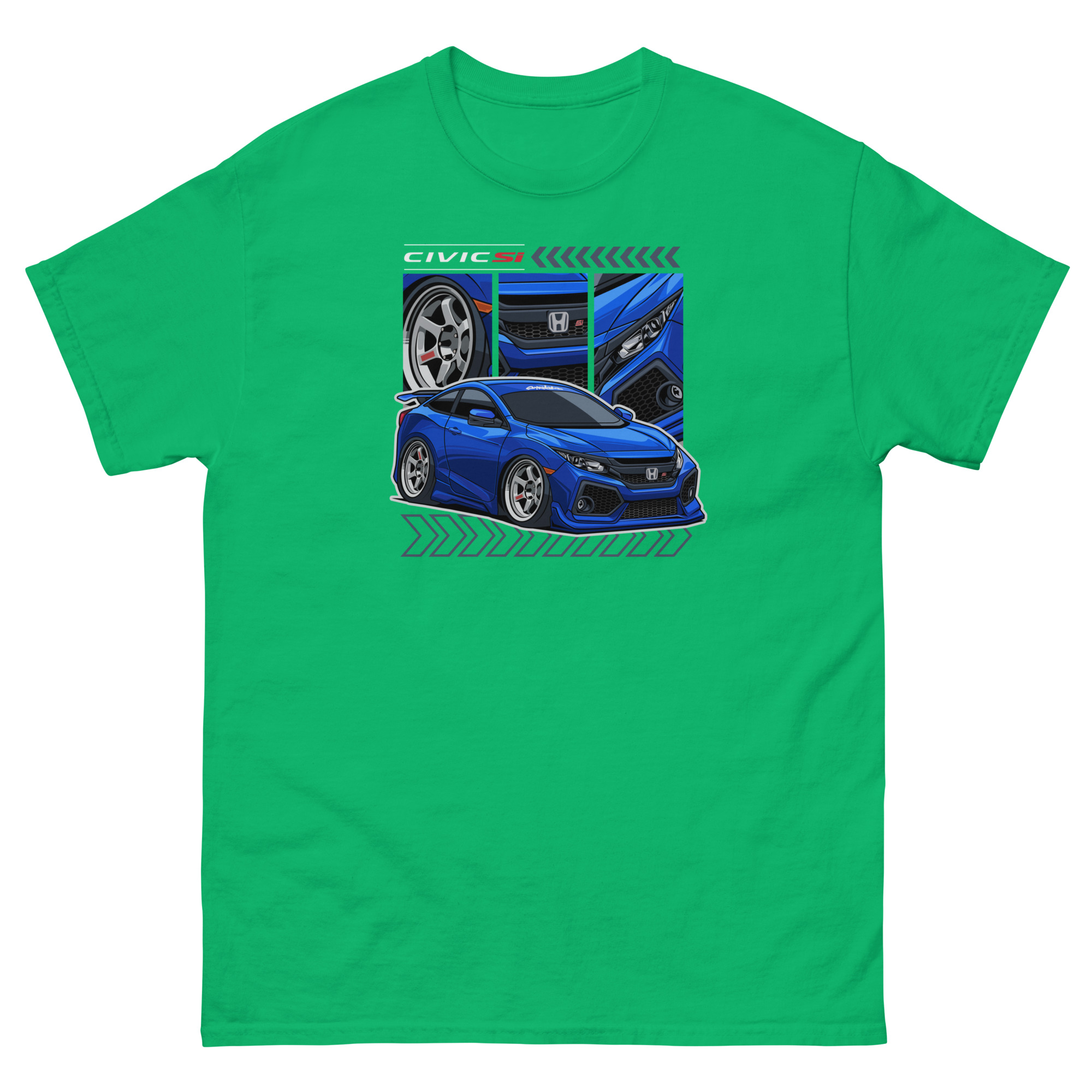 Civic SI Chibi Stile Unisex Classic Tee - Image 11