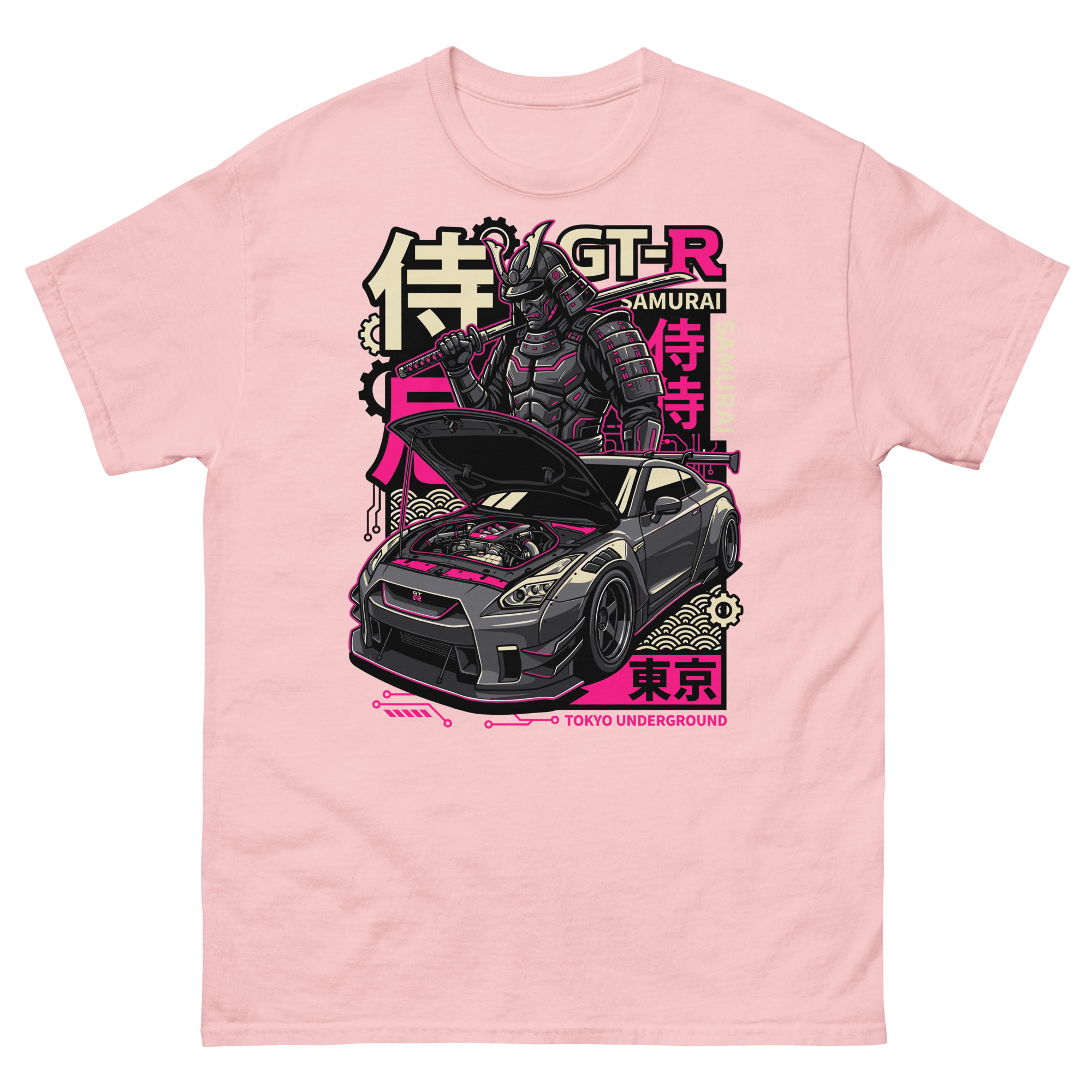 Samurai GT-R R35 Unisex Classic Tee - Image 19