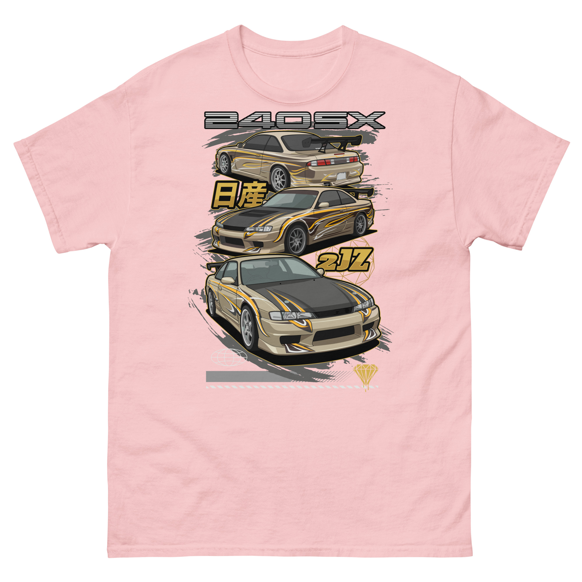 JDM Silvia S14 Unisex Classic Tee - Image 19