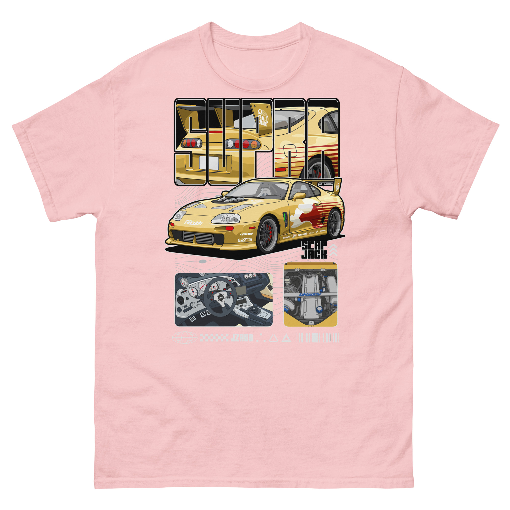 Slap Jack's Supra MK4 Unisex Classic Tee - Image 19