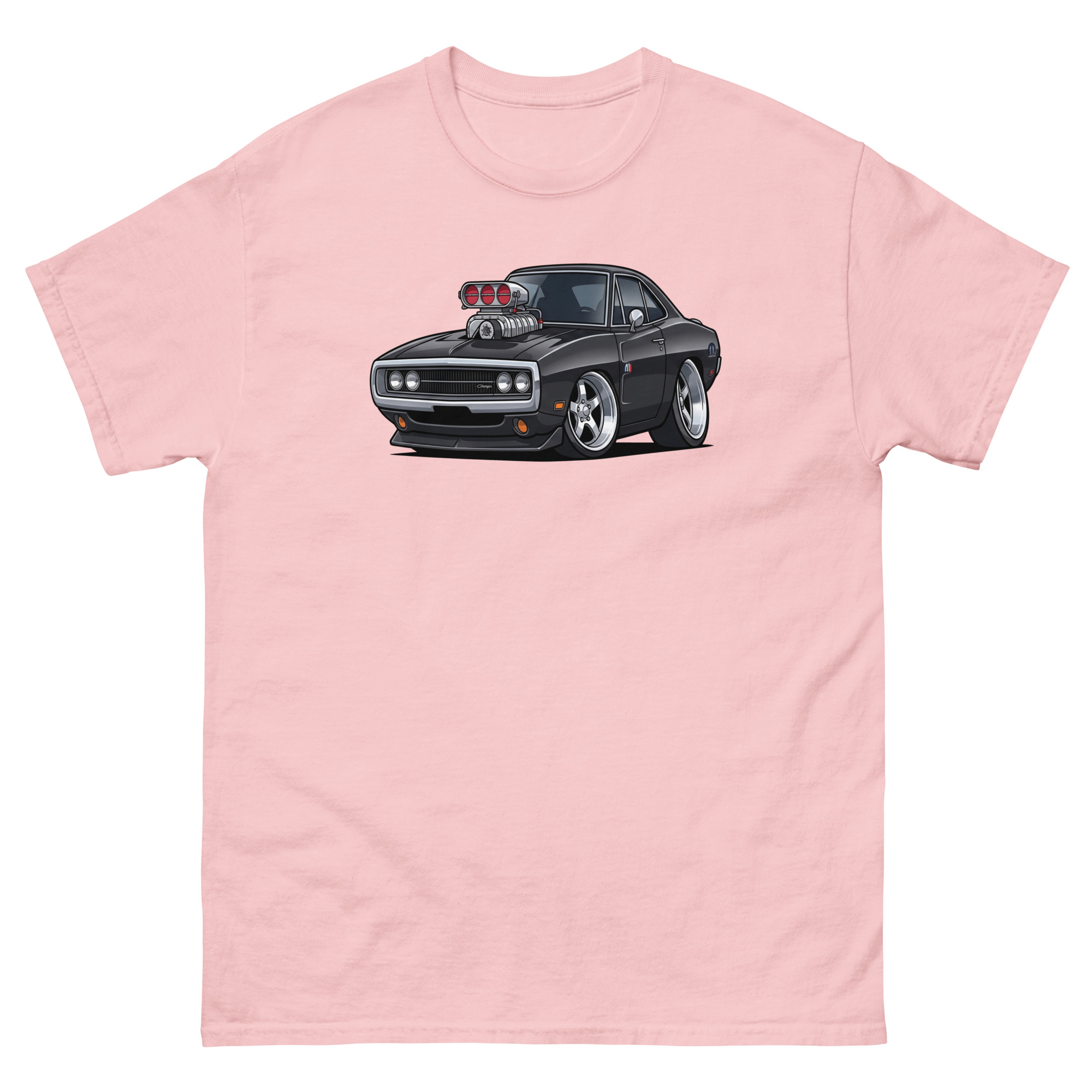 '70 Charger R/T Chibi Style Unisex Classic Tee - Image 37
