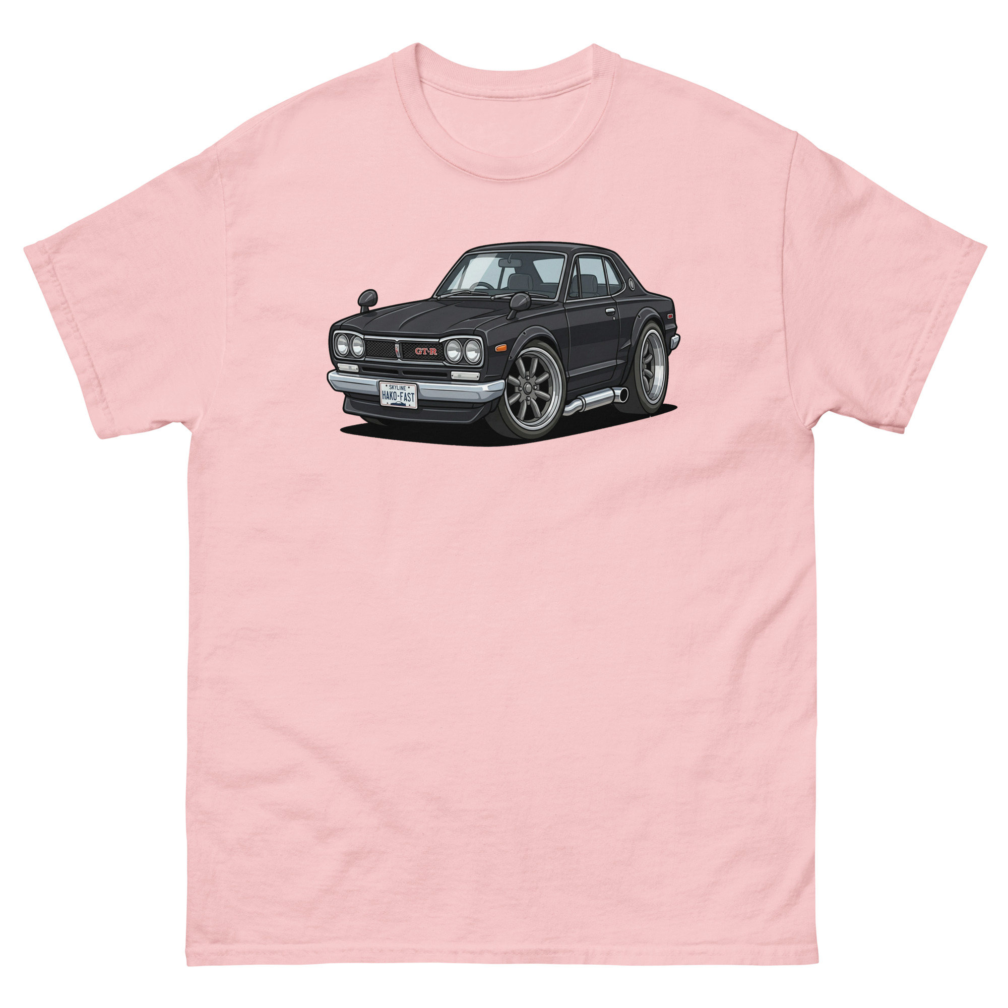 1971 Skyline GT-R Chibi Style Unisex Classic Tee - Image 19