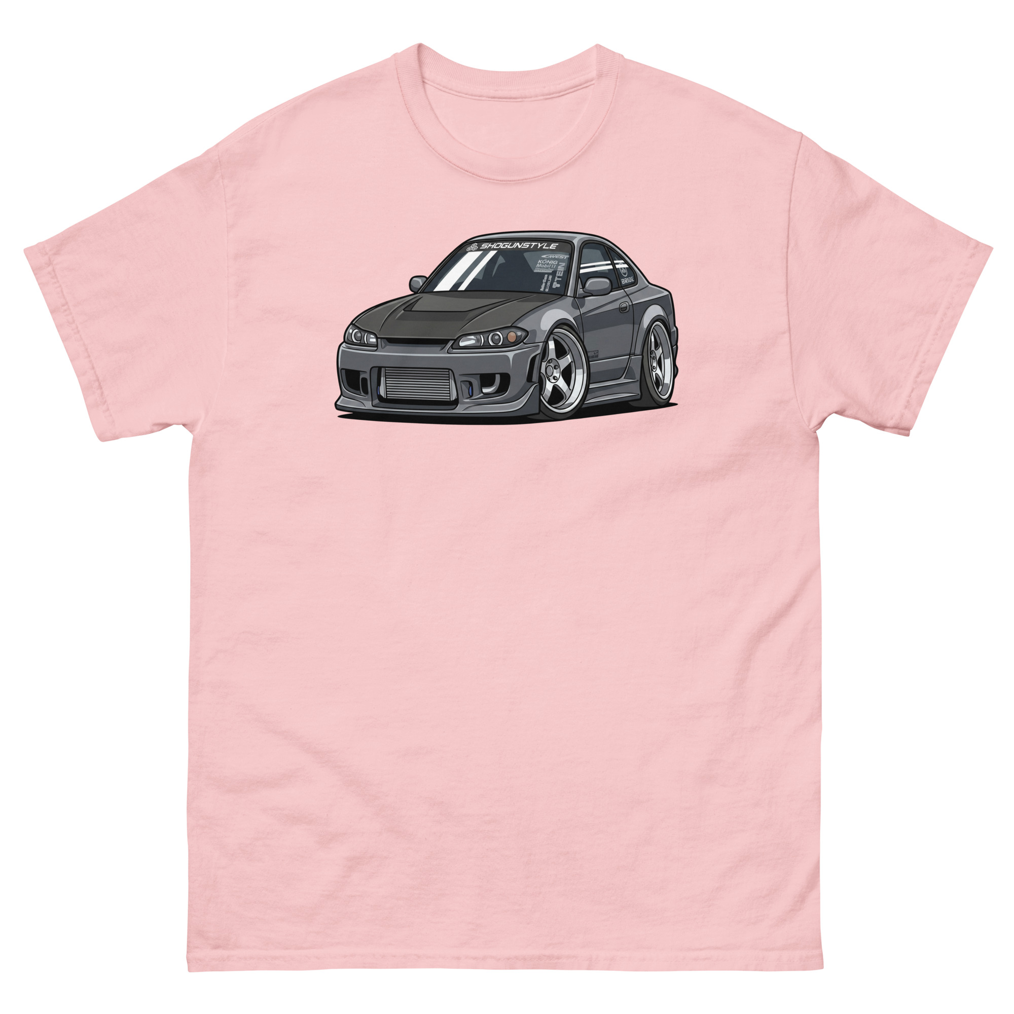2000 Silvia S15 Chibi Style Unisex Classic Tee - Image 19