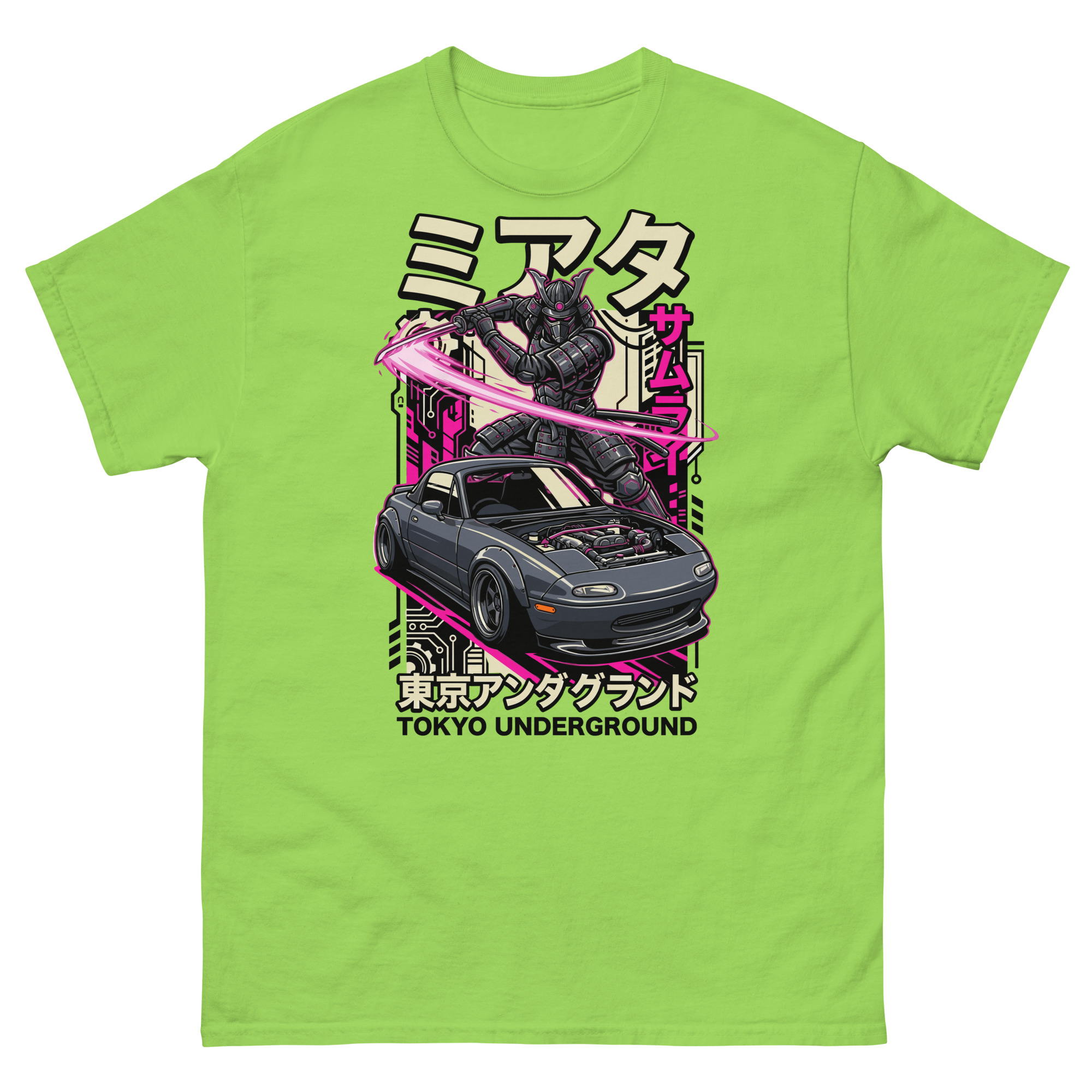 Samurai NA Miata Unisex Classic Tee - Image 16