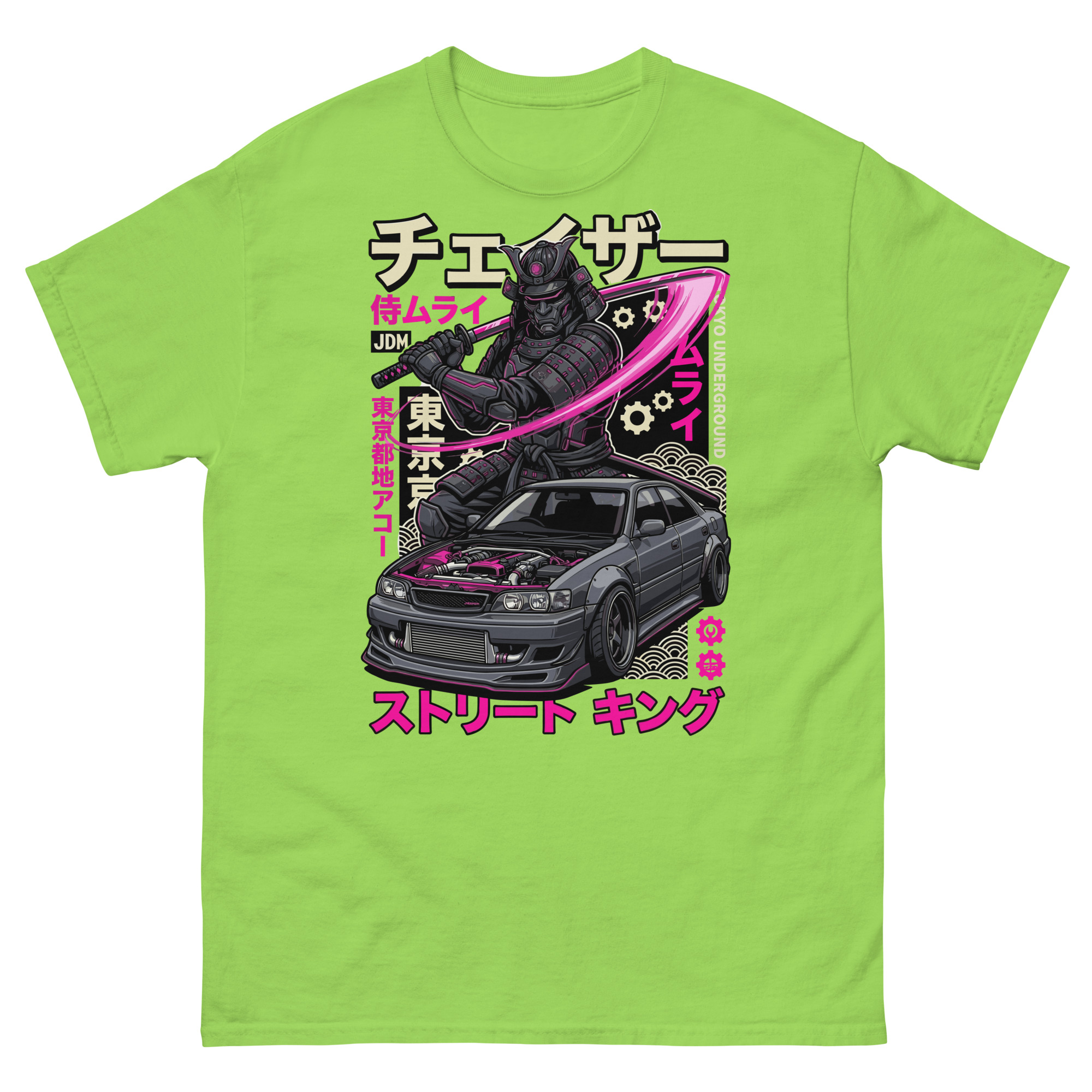 Samurai Chaser JZX100 Unisex Classic Tee - Image 16