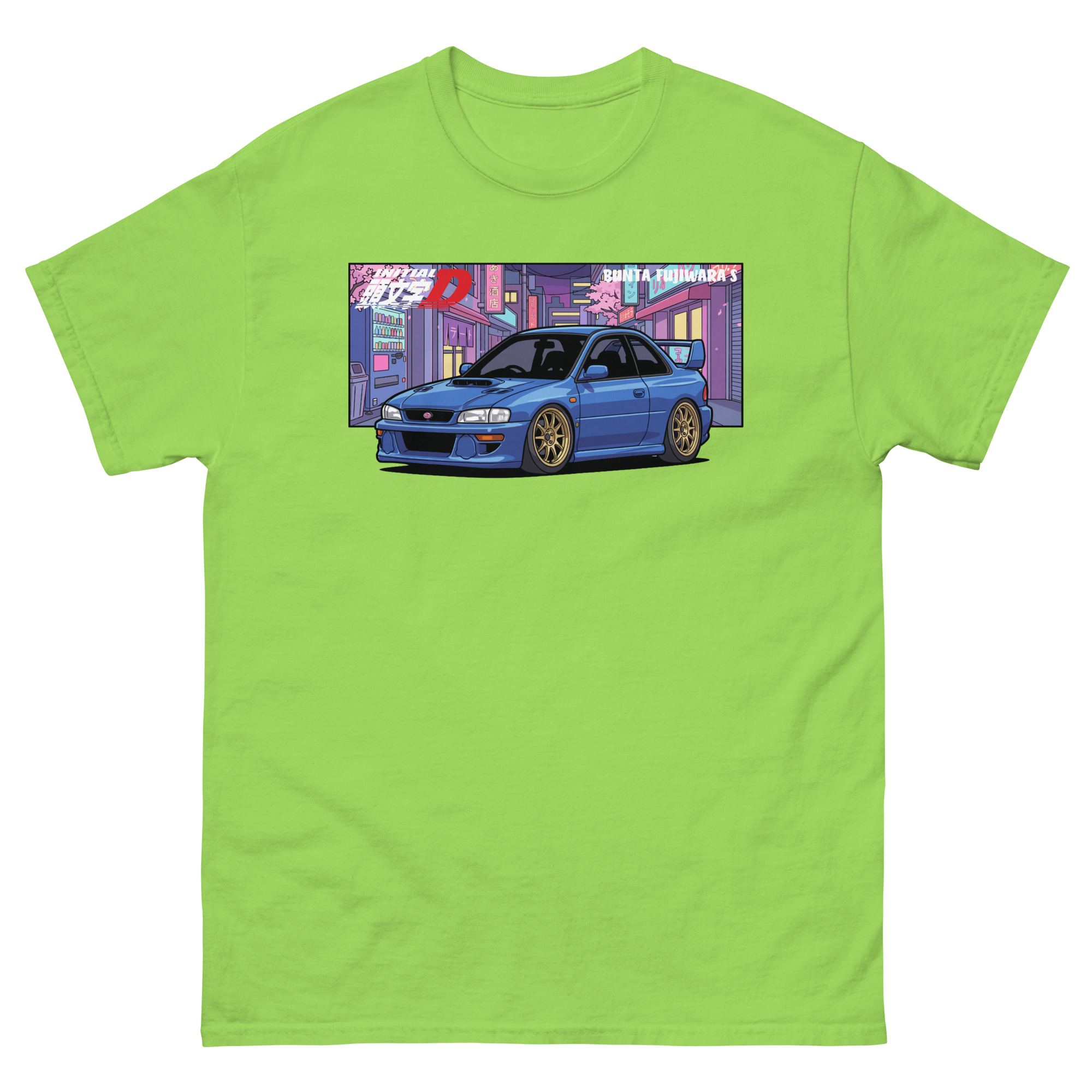 ID Impreza WRX STi Coupe Type R Version V (GC8U) nisex classic tee - Image 31
