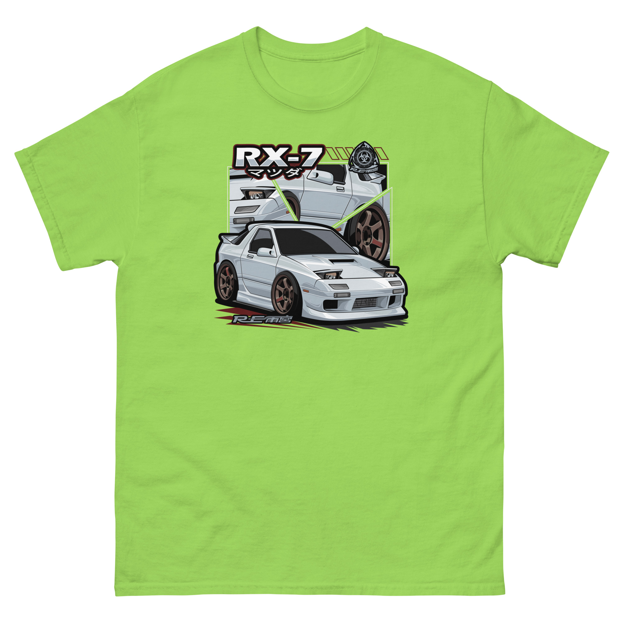 JDM RX-7 Unisex Classic Tee - Image 16
