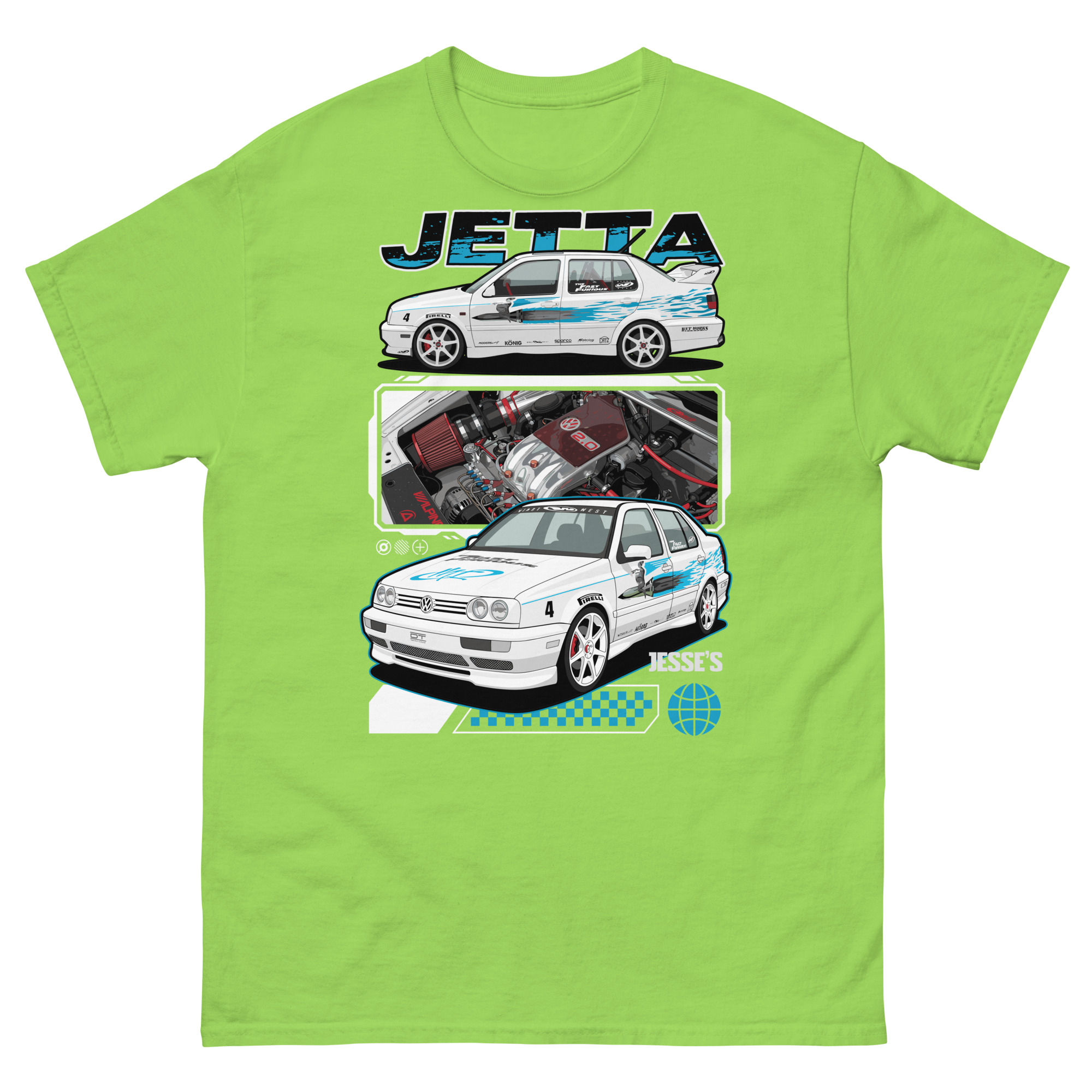 Jesse's Jetta Unisex Classic Tee - Image 16