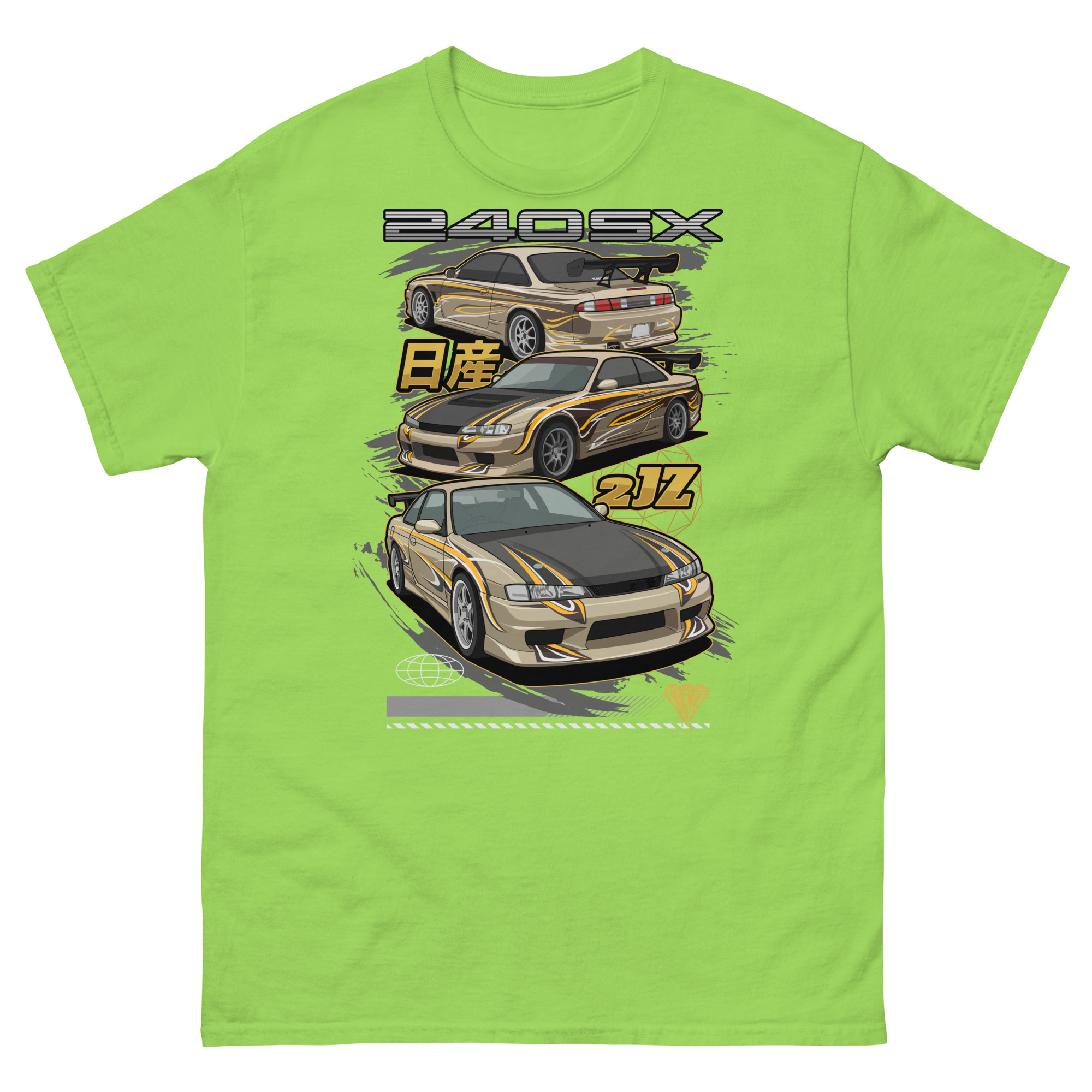 JDM Silvia S14 Unisex Classic Tee - Image 16